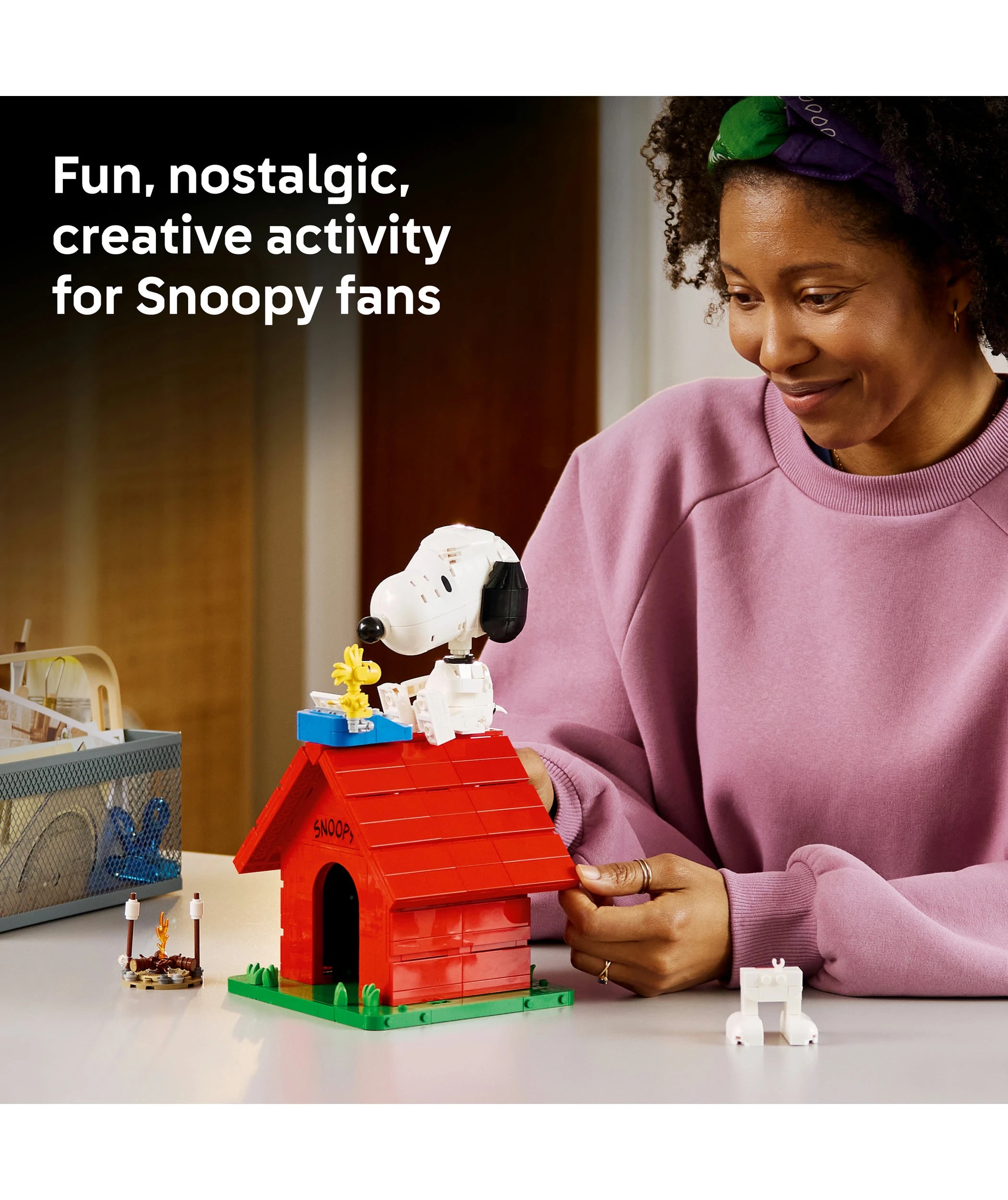 4 LEGO Ideas Peanuts: Snoopy's Doghouse 21368, 4 of 9