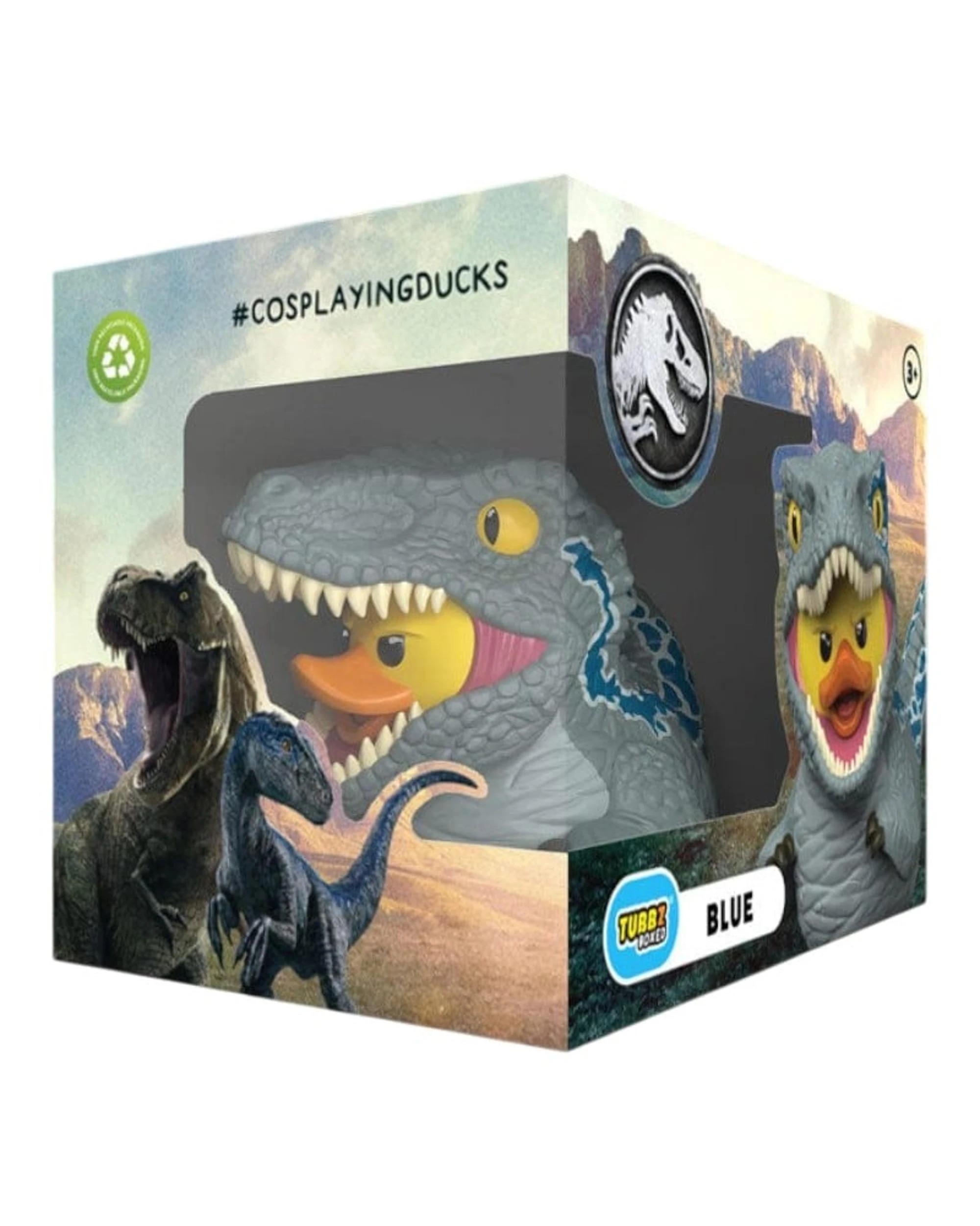 1 TUBBZ Jurassic World Blue Boxed Edition Cosplaying Duck Figure, 1 of 4
