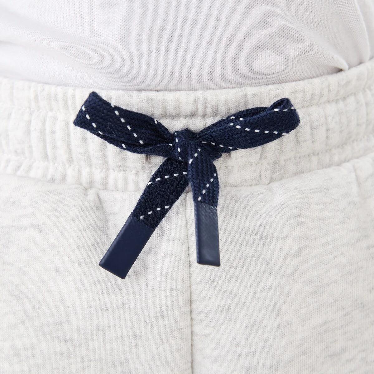 3 Stripe Knit Shorts Wht Marle, 3 of 9