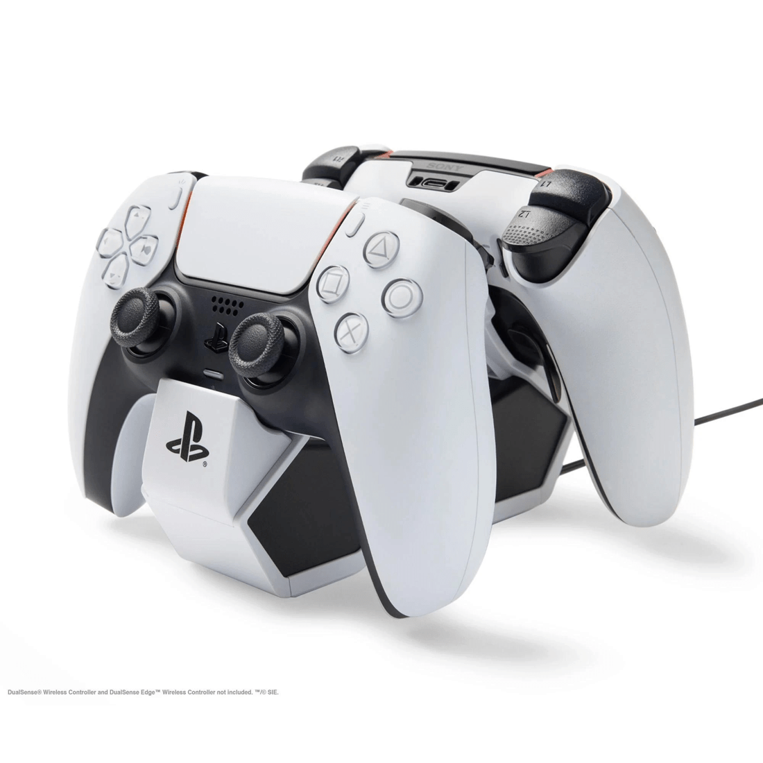 6 PowerA Twin Charging Station for PlayStation 5 DualSense Wireless Controllers - White, 6 of 10