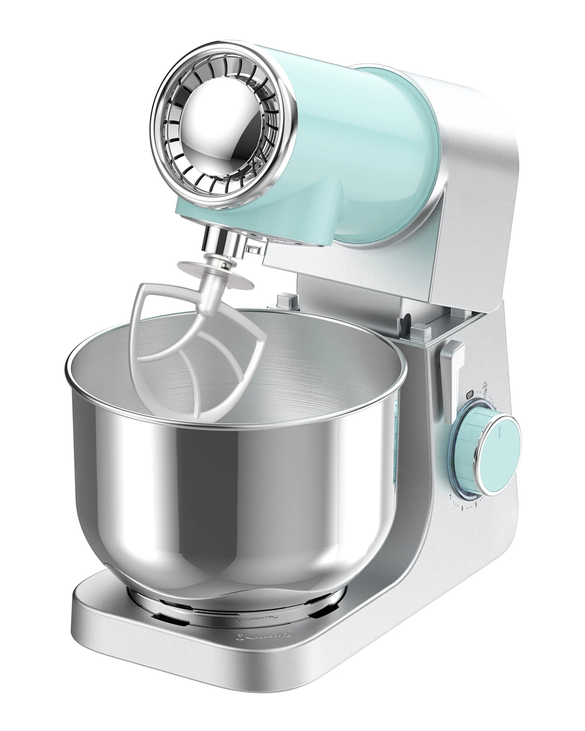 1 Yopower 2-in-1 Ice Cream Maker & Stand Mixer, 1500W Stand Mixer with Ice Cream - Green, 1 of 4