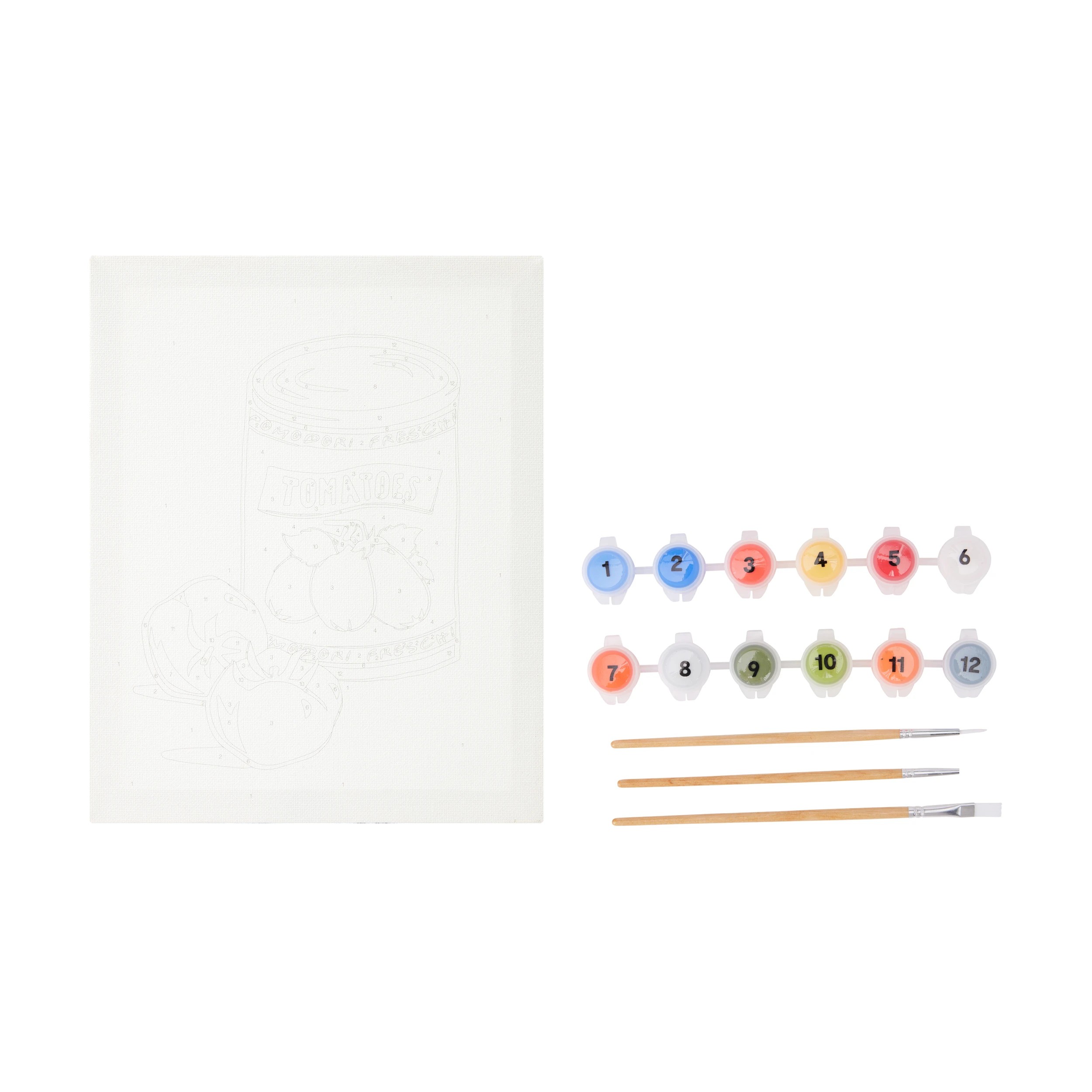 2 Paint By Numbers - Tomatoes, 2 of 3