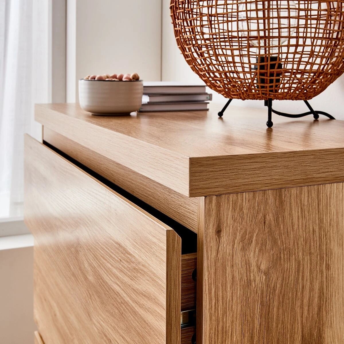 7 3 Drawer - Oak Look, 7 of 10