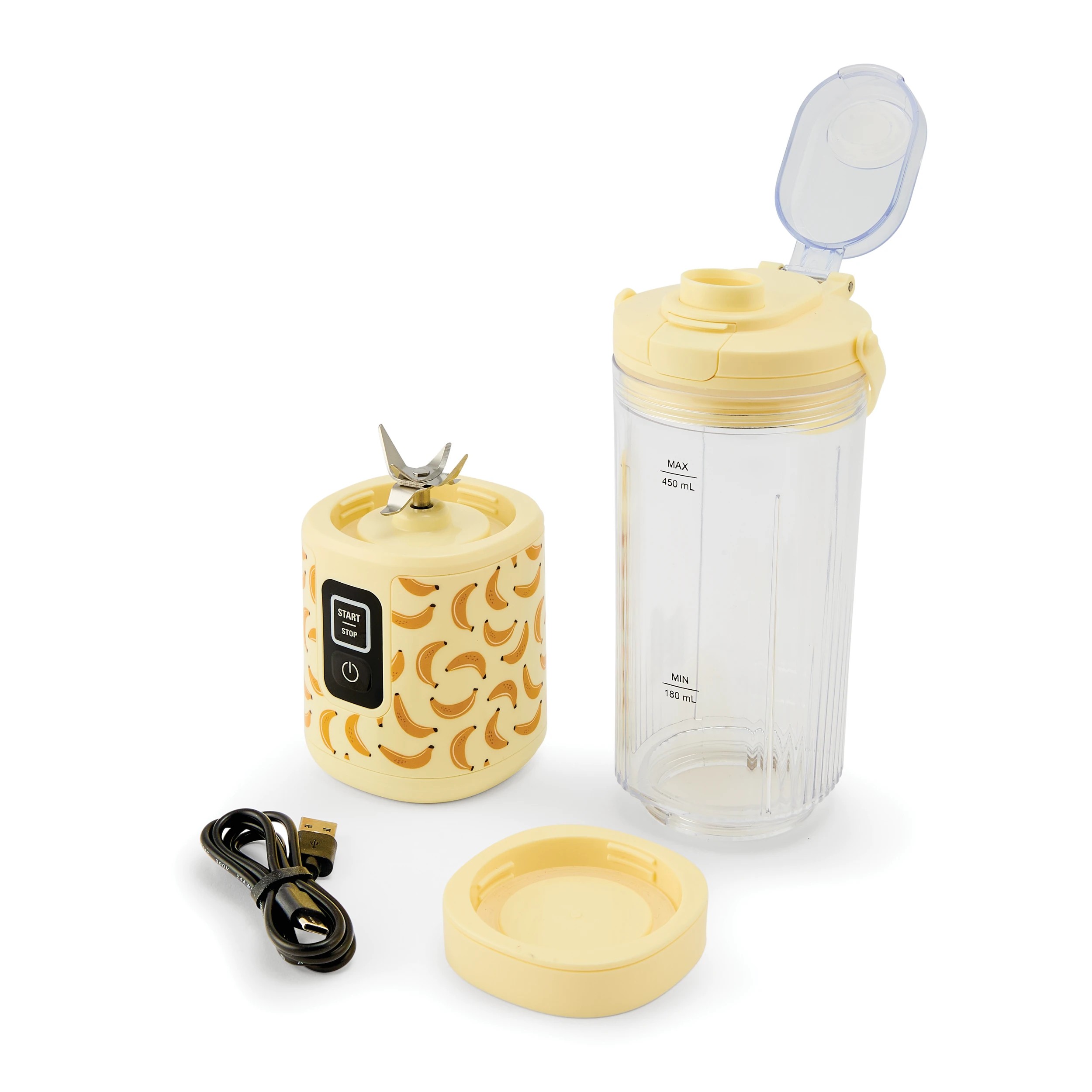 8 Portable USB Blender - Banana, 8 of 8