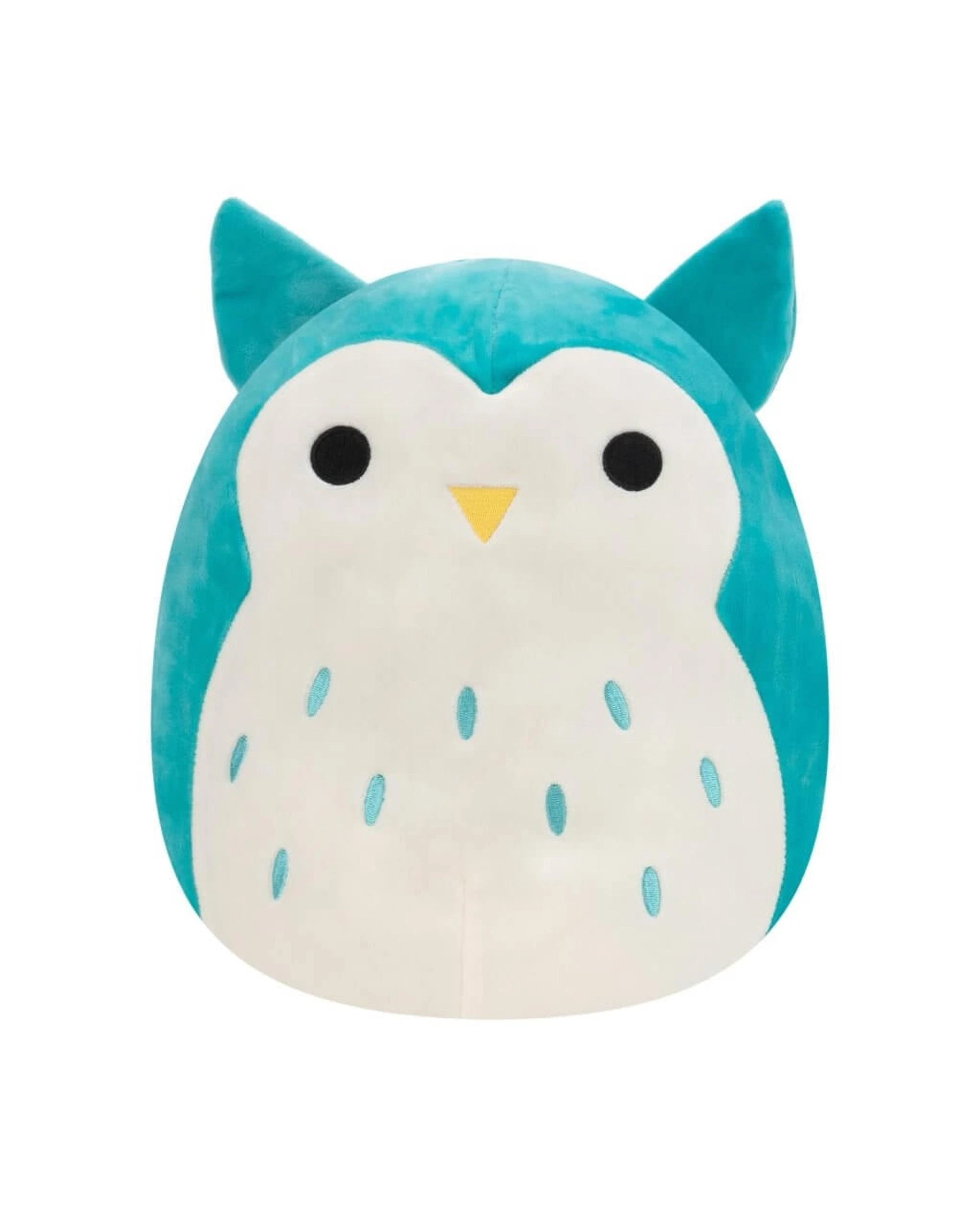 1 Squishmallows Winston the Teal Owl 12 inch Plush - Blue, 1 of 2