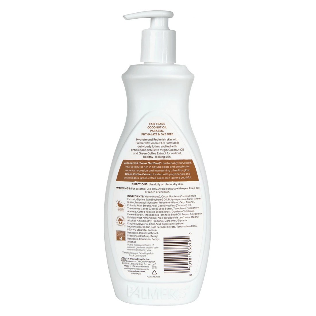 2 Palmer's Coconut Oil Formula Daily Body Lotion 591ml - Vitamin E & Coconut, 2 of 4