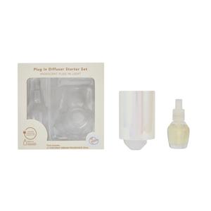 Iridescent Plug In Light and Diffuser Starter Set