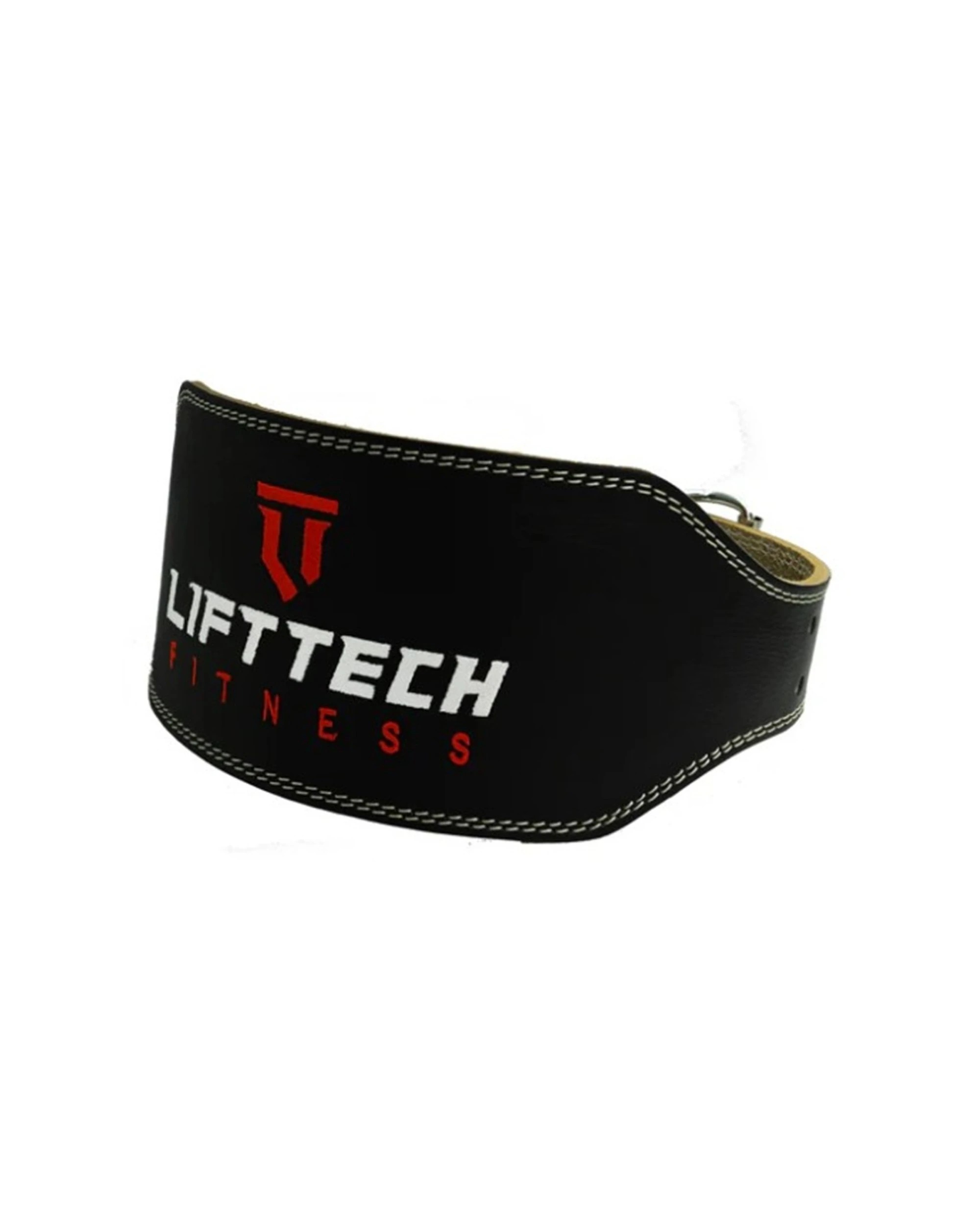 1 Lift-Tech Fitness Heavy Lifting Leather Extra Wide Panel Padded Belt 6in Large - Grey, 1 of 1