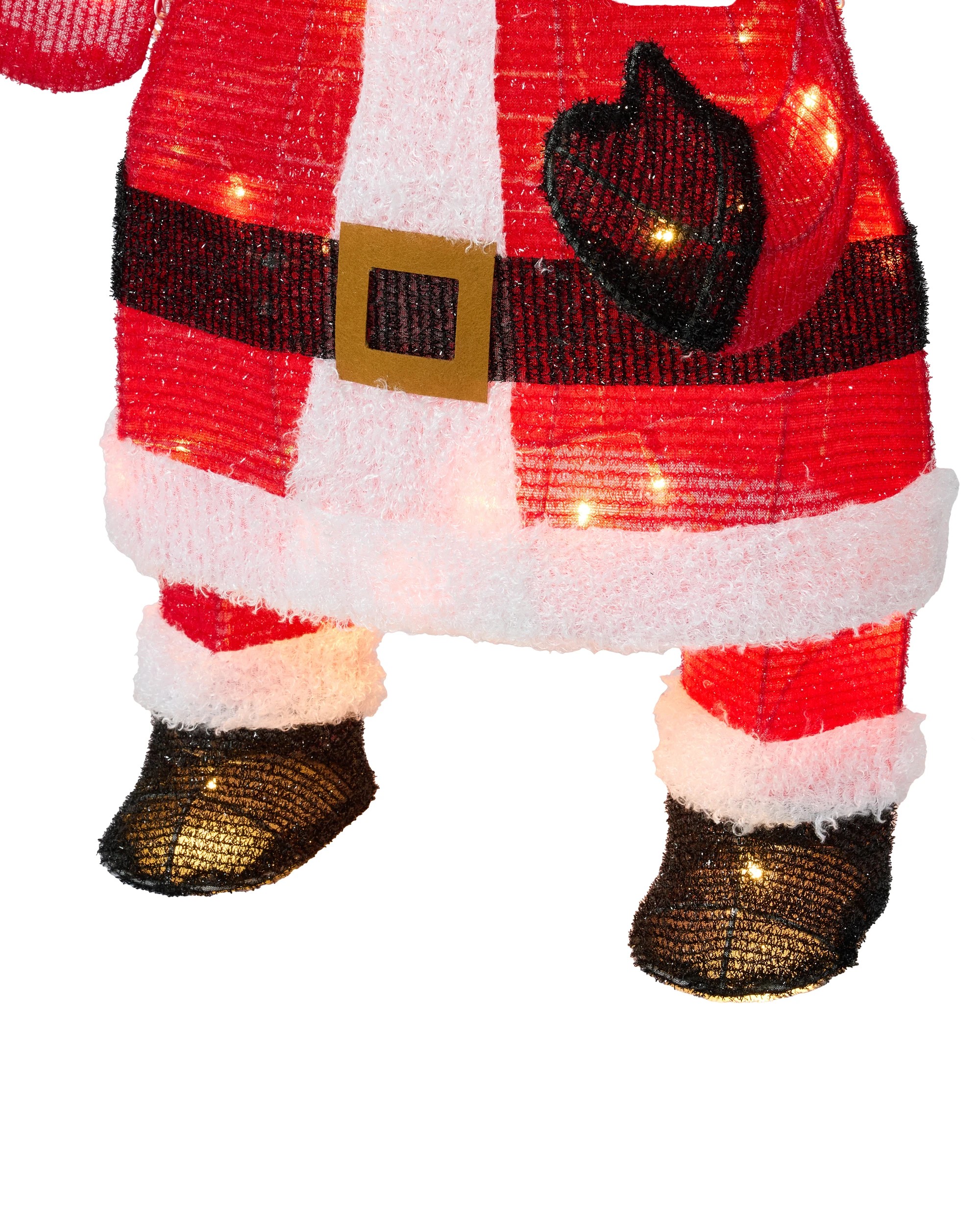 6 Low Voltage LED Light Up Santa, 6 of 9