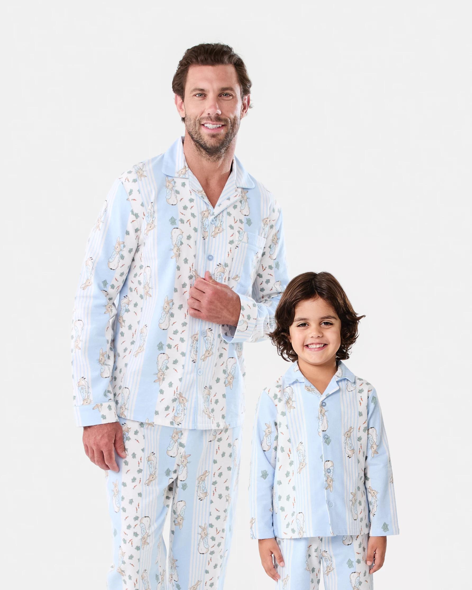 8 Peter Rabbit License Flannel Pyjama Set P Rabbit, 8 of 8