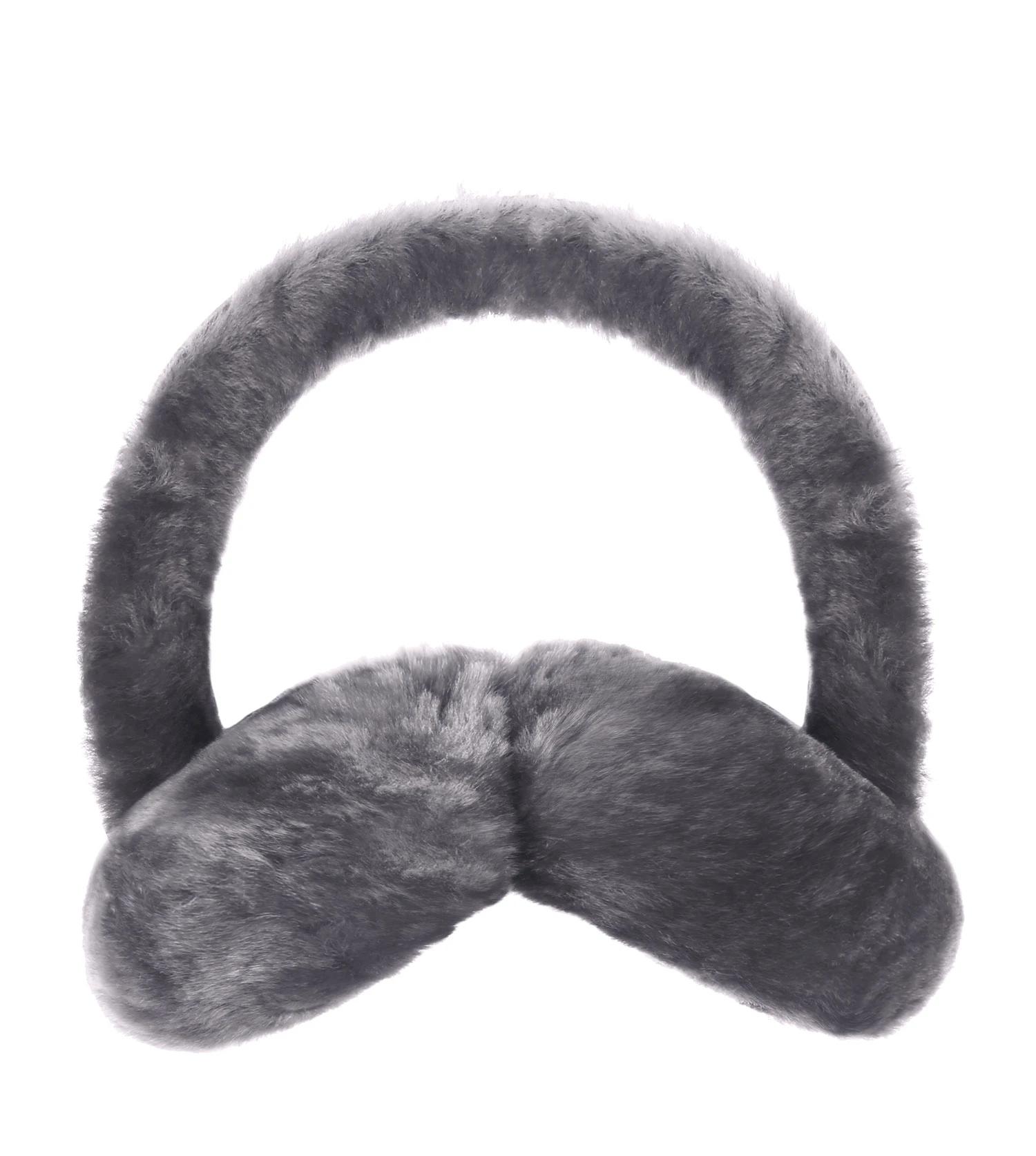 4 Australian Shepherd UGG Connie Kids Earmuff GREY, 4 of 5