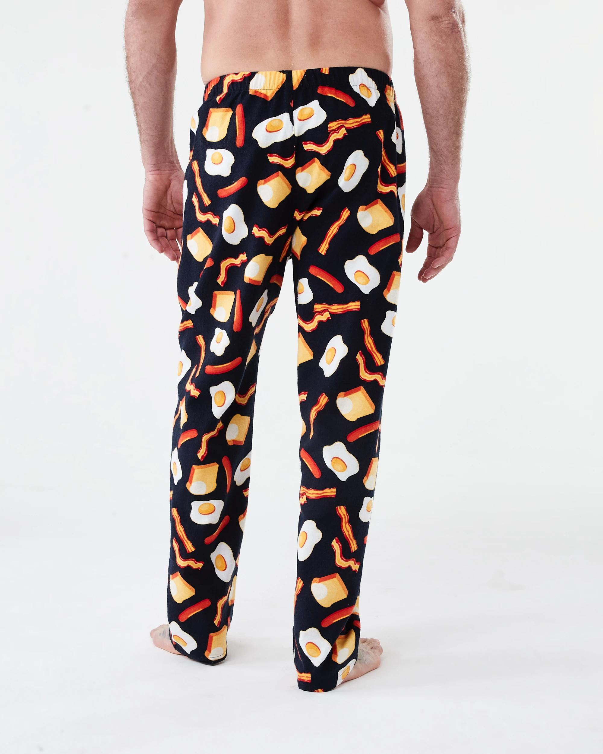 3 Flannel Sleep Pants Nvy Eggs, 3 of 4