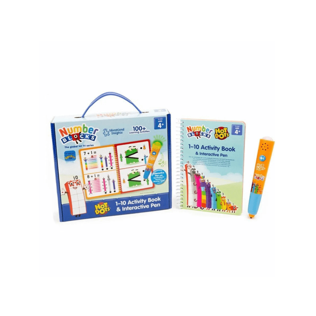 5 Hand2Mind Hot Dots Numberblocks 1-10 Activity Book and Interactive Pen, 5 of 5