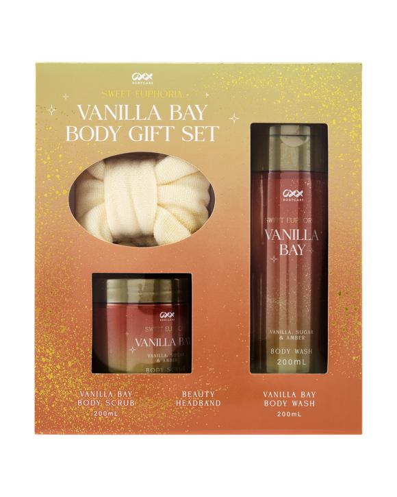 OXX Bodycare Sweet Euphoria Vanilla Bay Body Gift Set