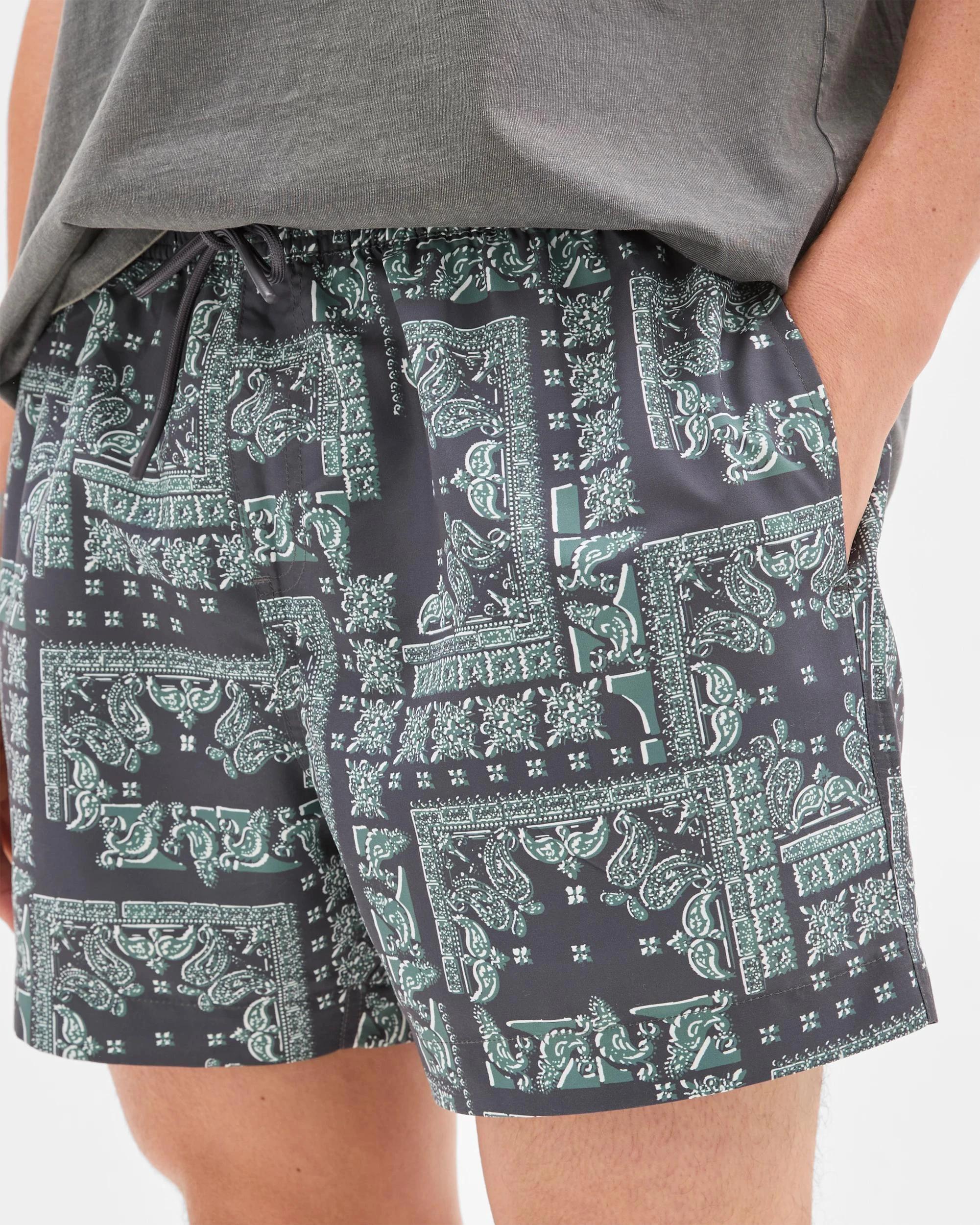 4 Commons Swim Shorts ASPHALT, 4 of 5