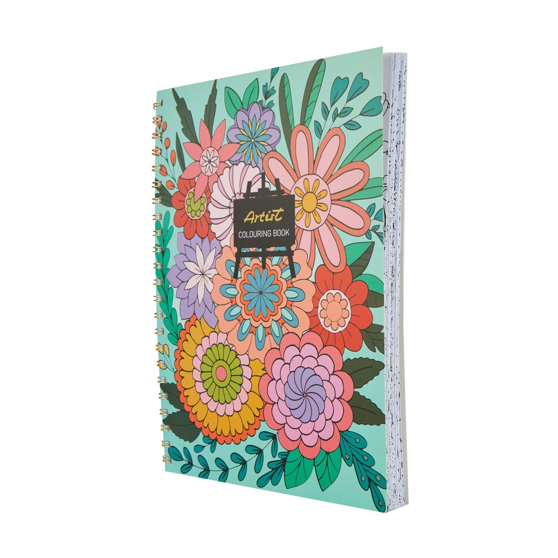 3 Artist Colouring Book - Flowers, 3 of 5
