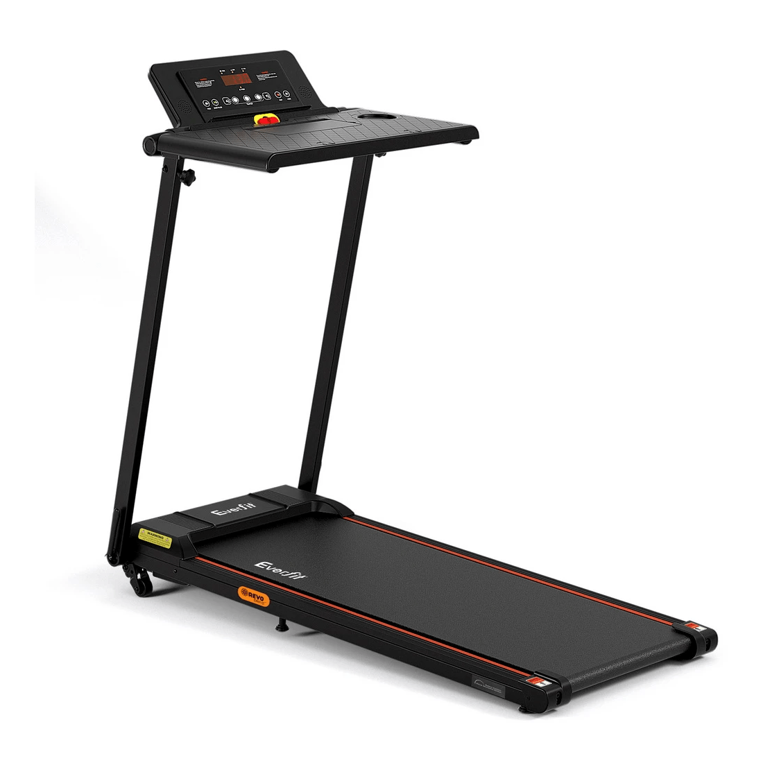 1 Everfit Treadmill Electric Walking Pad Foldable Incline for Home Office Gym - Black, 1 of 2