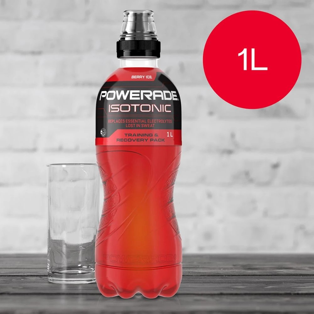 2 Powerade Berry Ice 1L 12 Pack, 2 of 5