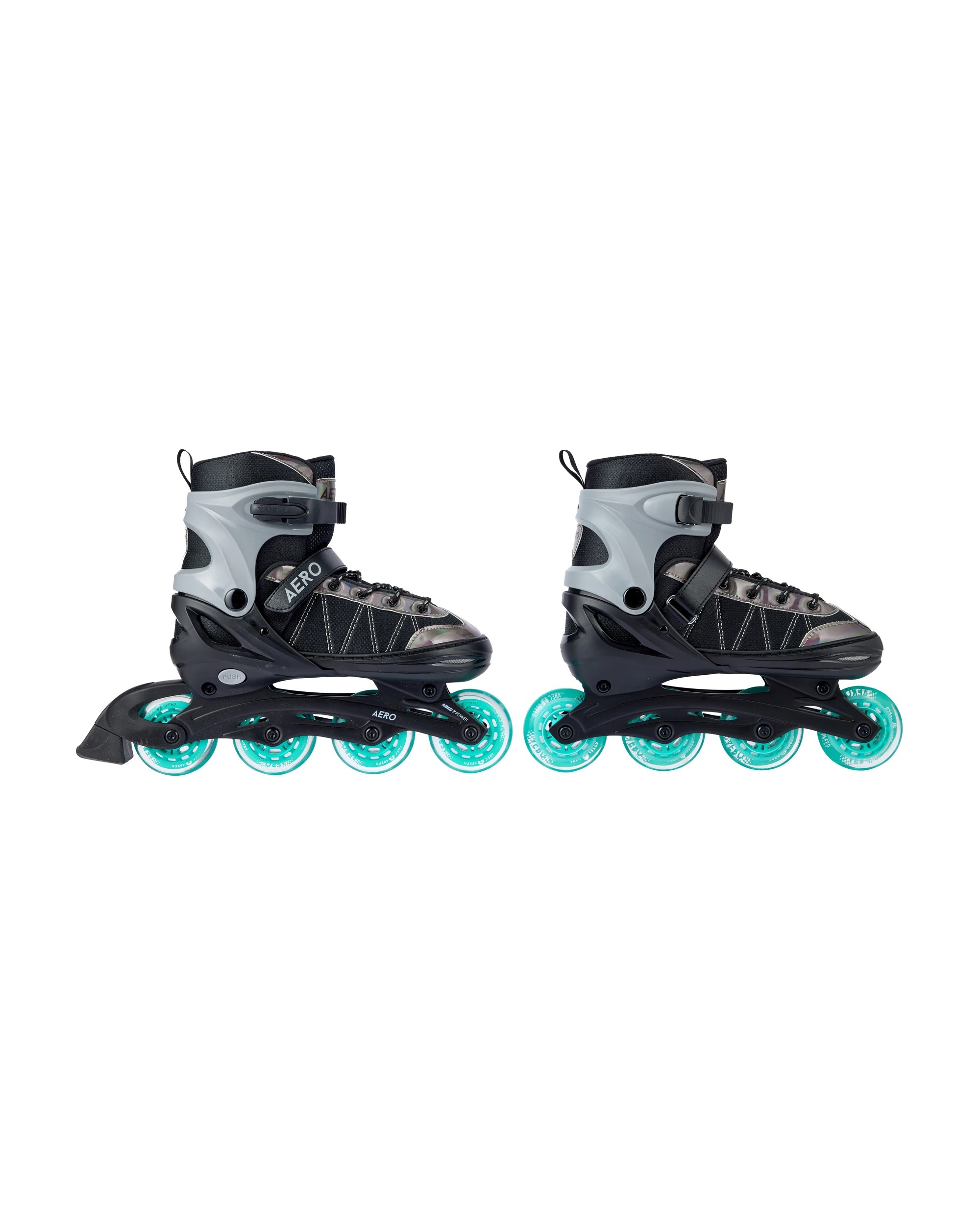 4 Inline Skates - Black, Size 8-11, 4 of 8