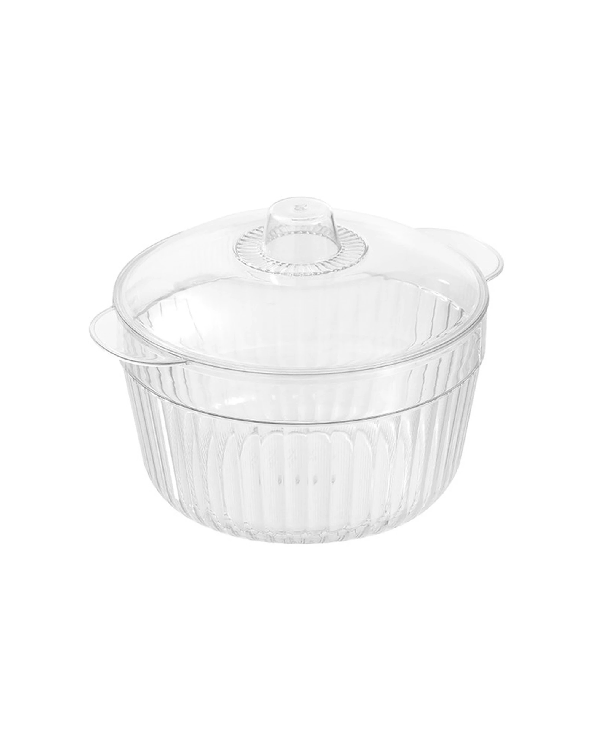 5 Lemon & Lime 6pk Crystal Vista Lidded Food Storage Bowl 1.5L - Clear, 5 of 8