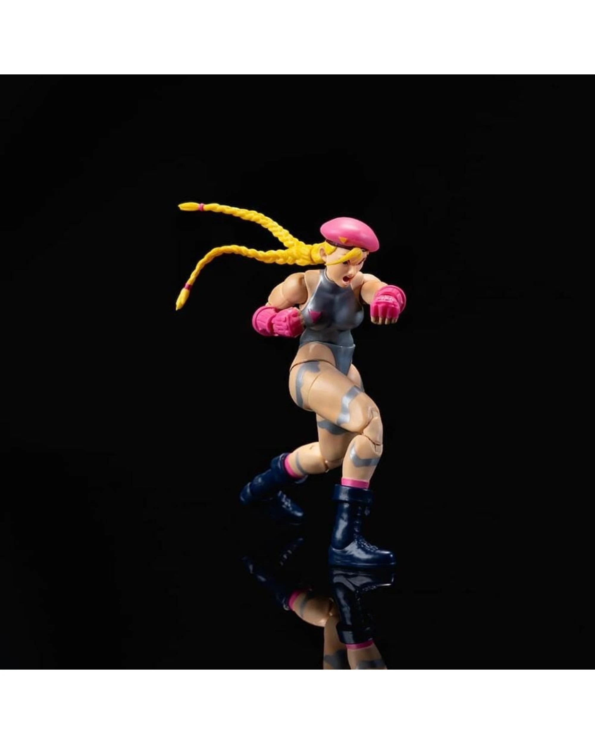4 Jada Toys Street Fighter Cammy - Player 2 -  6 inch Action Figure, 4 of 6