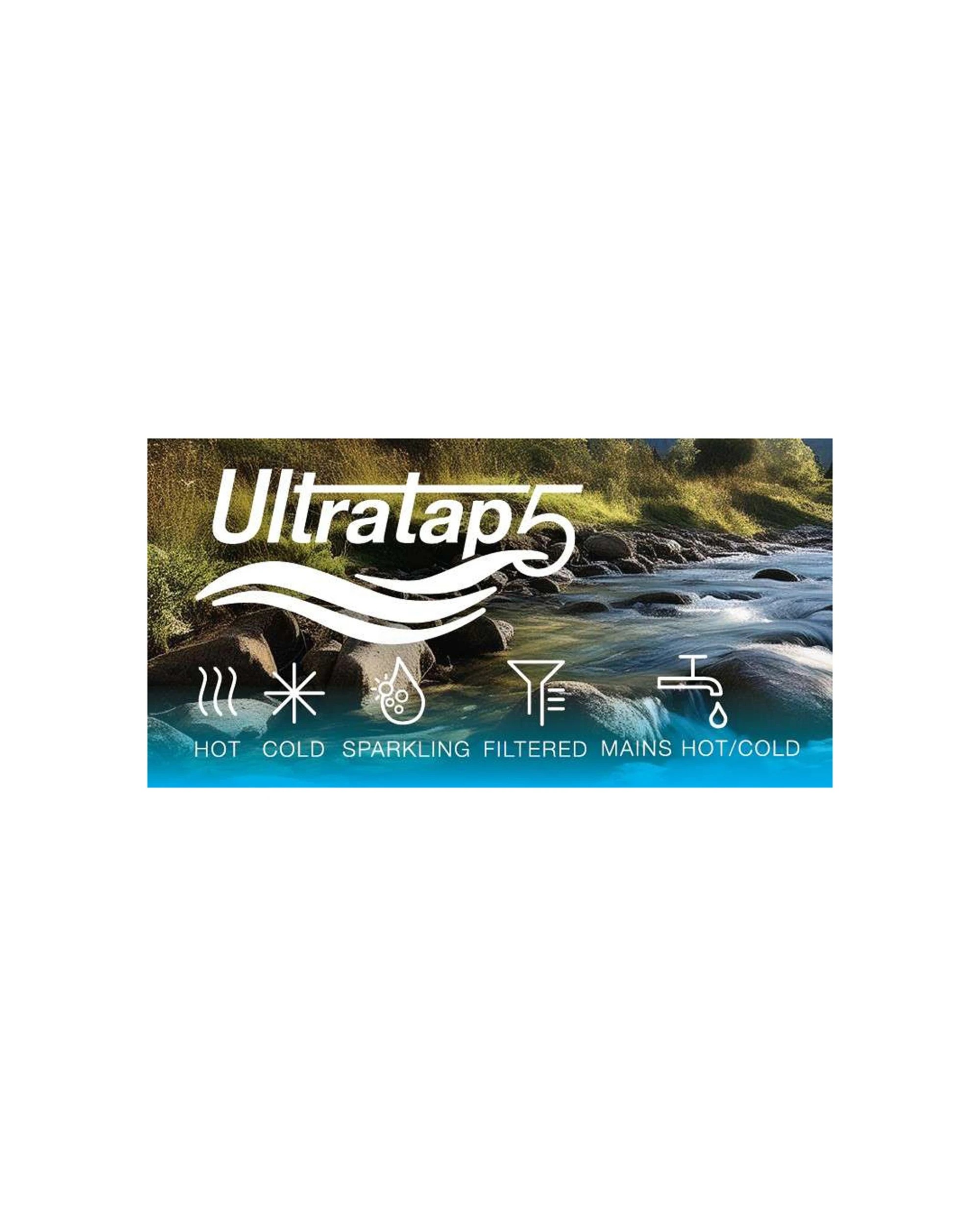 4 Kleenmaid UltraTap5 Water Filtration System Kitchen Sink Filter Brushed Tap - Metallic, 4 of 8