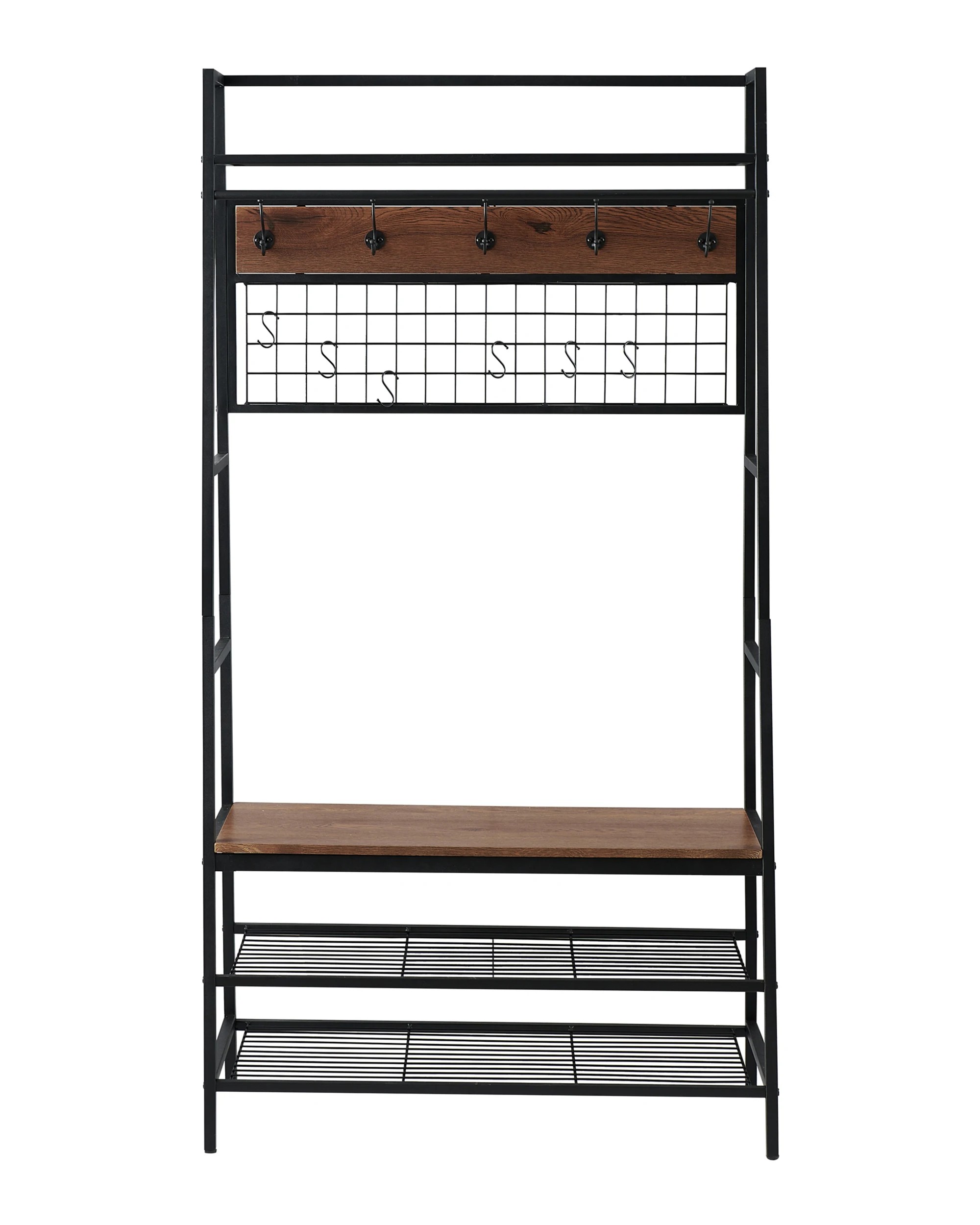 1 IHOMDEC 5-In-1 Hall Tree - Assorted, 1 of 7