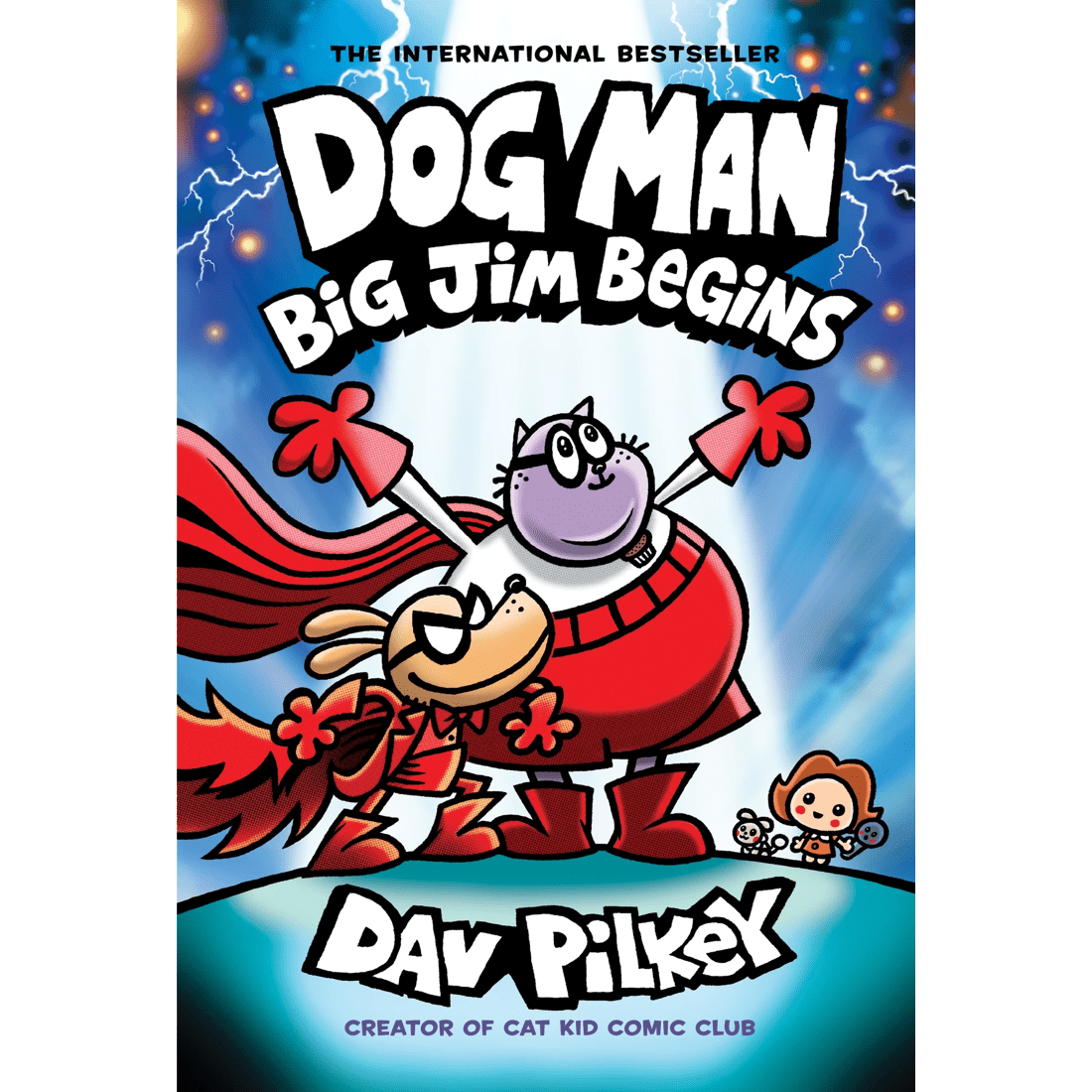 2 Dog Man: Big Jim Begins by Dav Pilkey - Book, 2 of 2