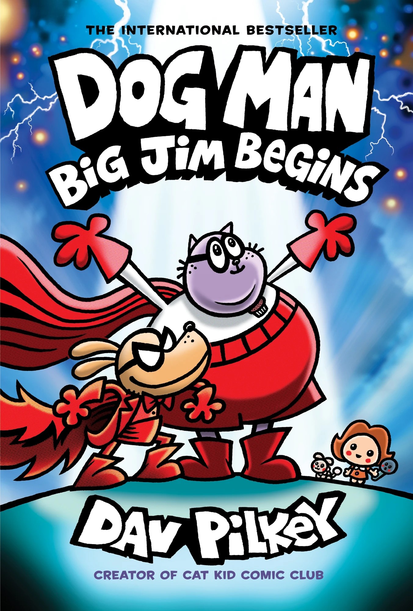 2 Dog Man: Big Jim Begins by Dav Pilkey - Book, 2 of 2