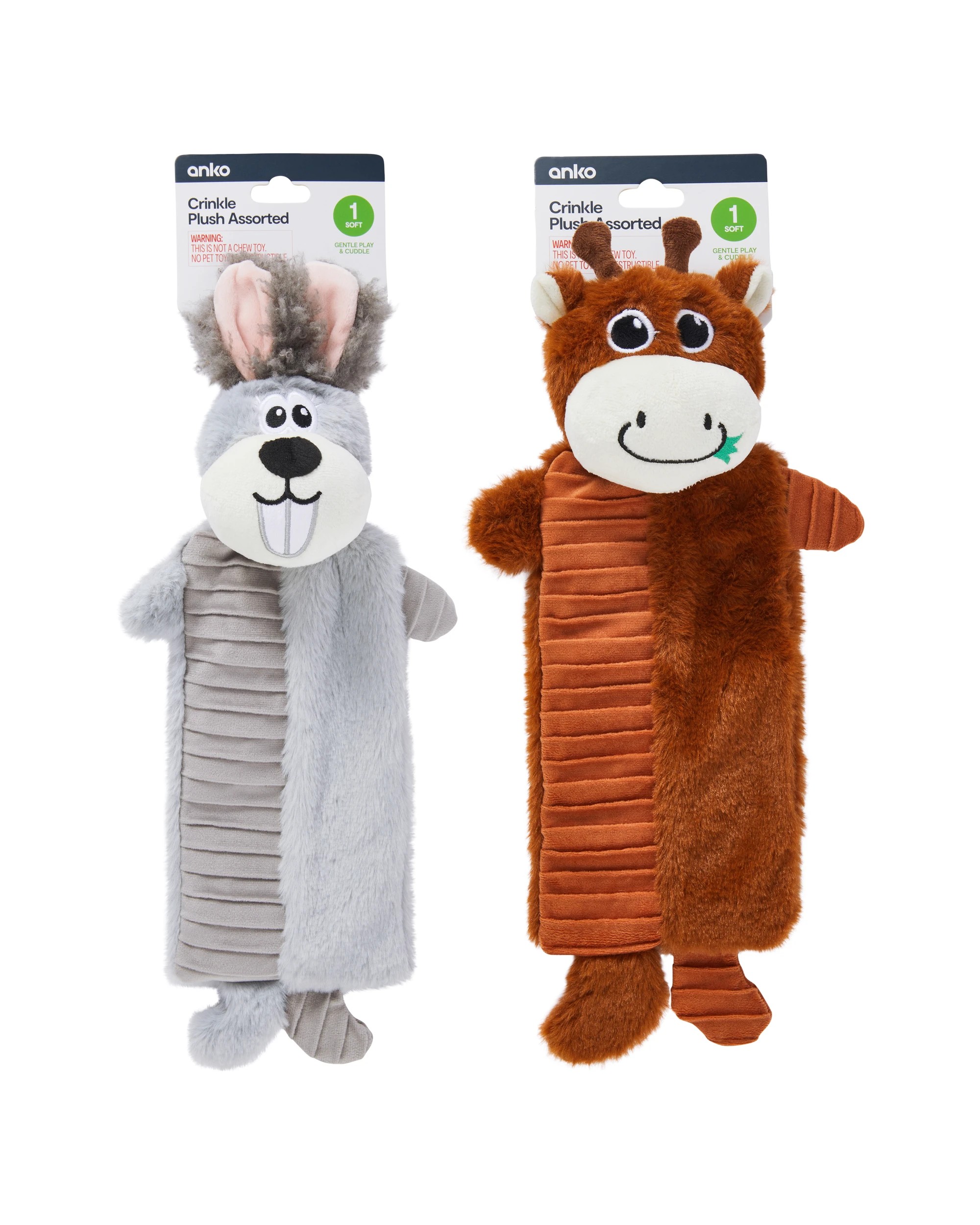 3 Crinkle Plush - Assorted, 3 of 3