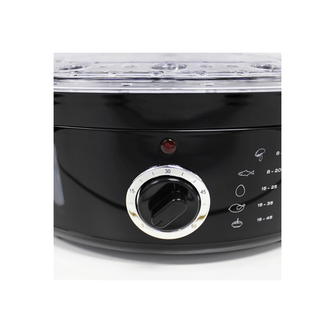 4 TODO 9L Steam Cooker Steamer 3 Tray 800W Power Dial Timer Healthy Stackable, 4 of 6