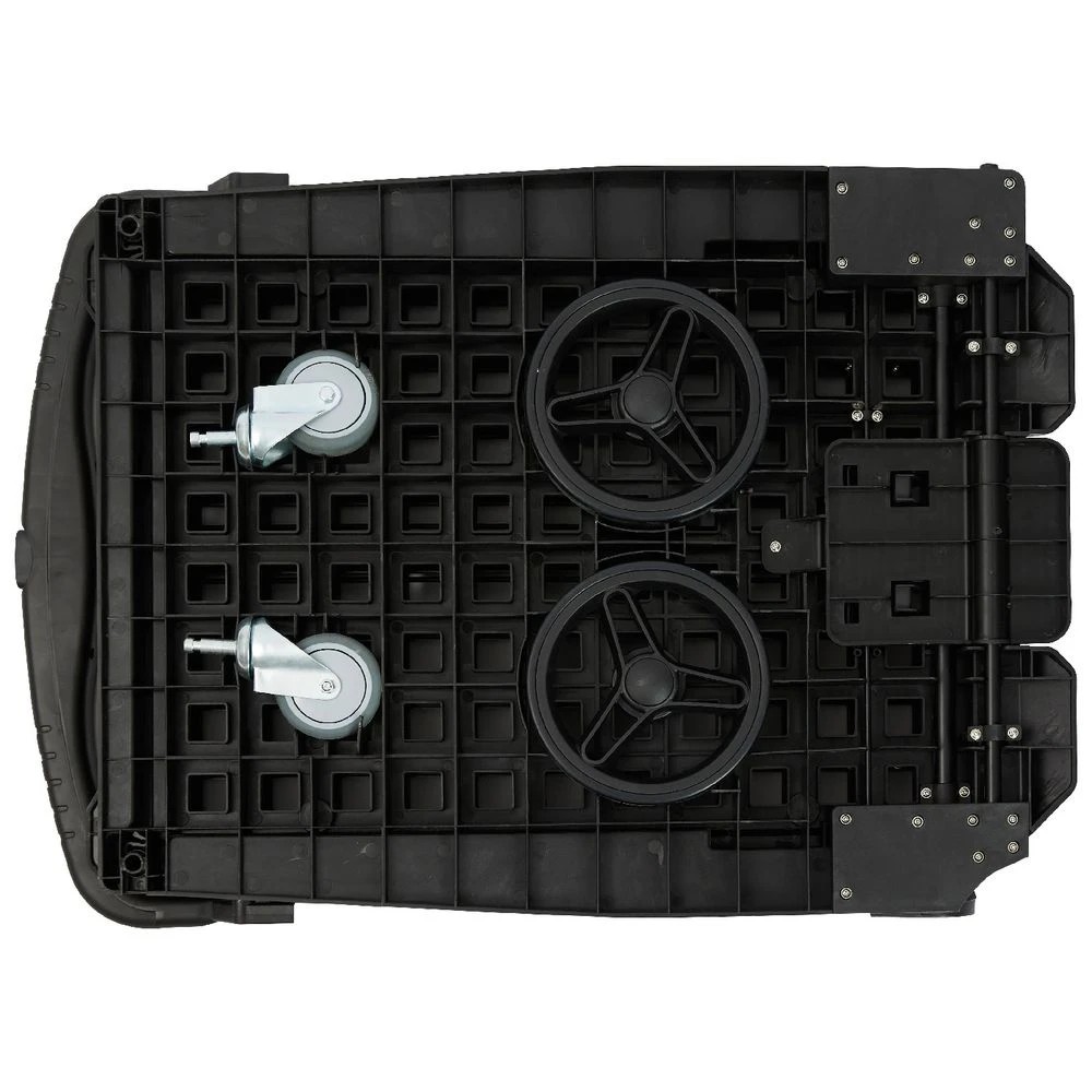 4 J.Burrows 3-in-1 Folding Cart with Basket, 4 of 7