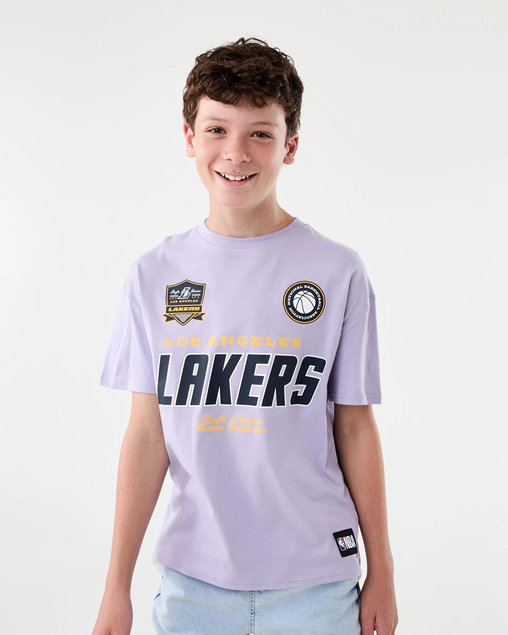 1 Official NBA Kids T-shirt Lkrs 7d5f, 1 of 9