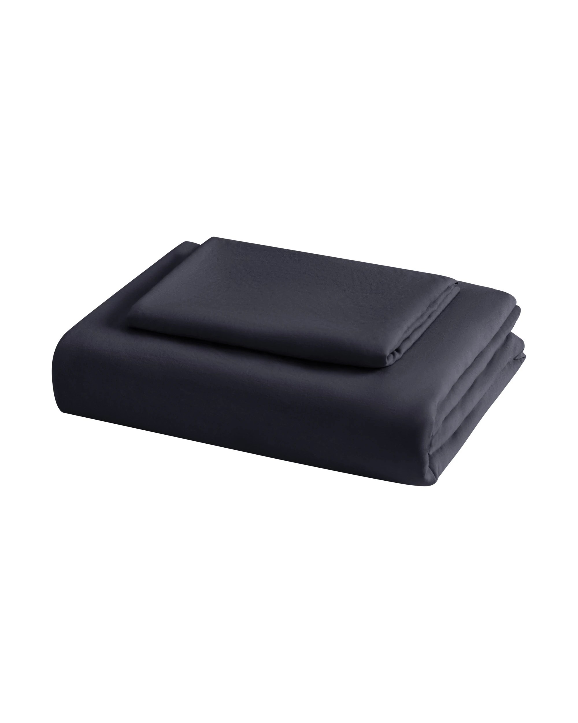 7 Dreamaker Superfine Washed Microfibre Quilt Cover Set - King Single Bed - Navy, 7 of 7