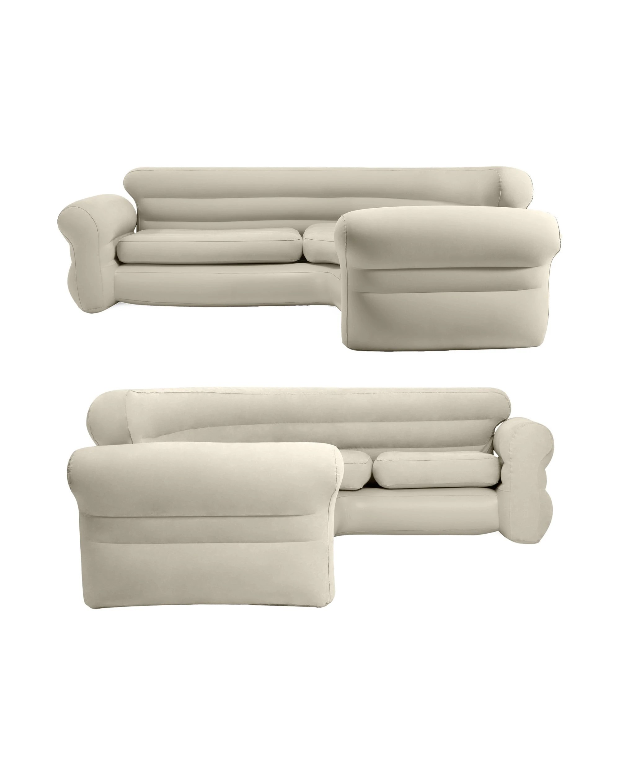 5 Intex Corner Sofa Inflatable Couch - L-Shaped Corner Sofa, 5 of 7