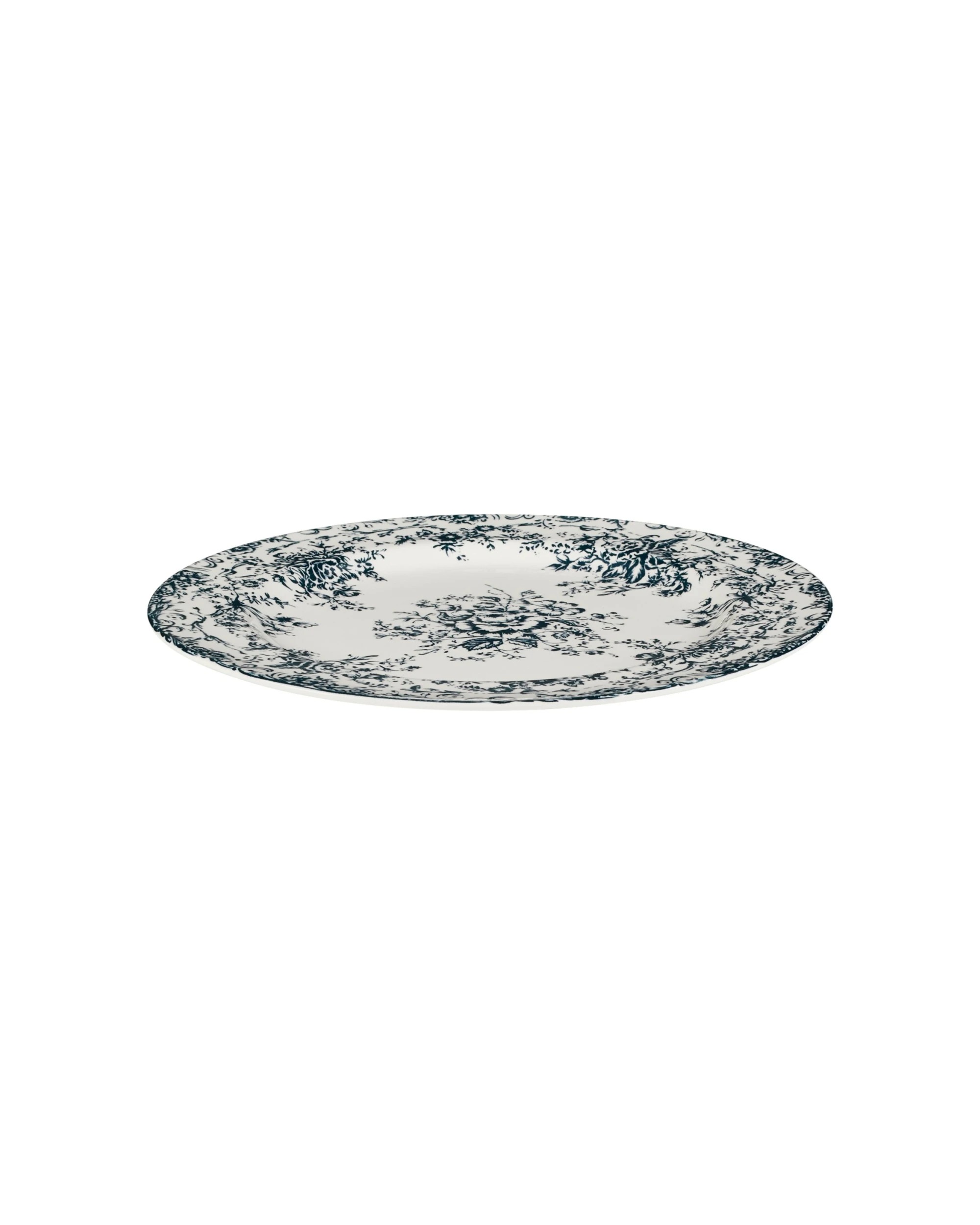 1 Casa Domani Round Porcelain Platter Plate 33cm - Blue, 1 of 3