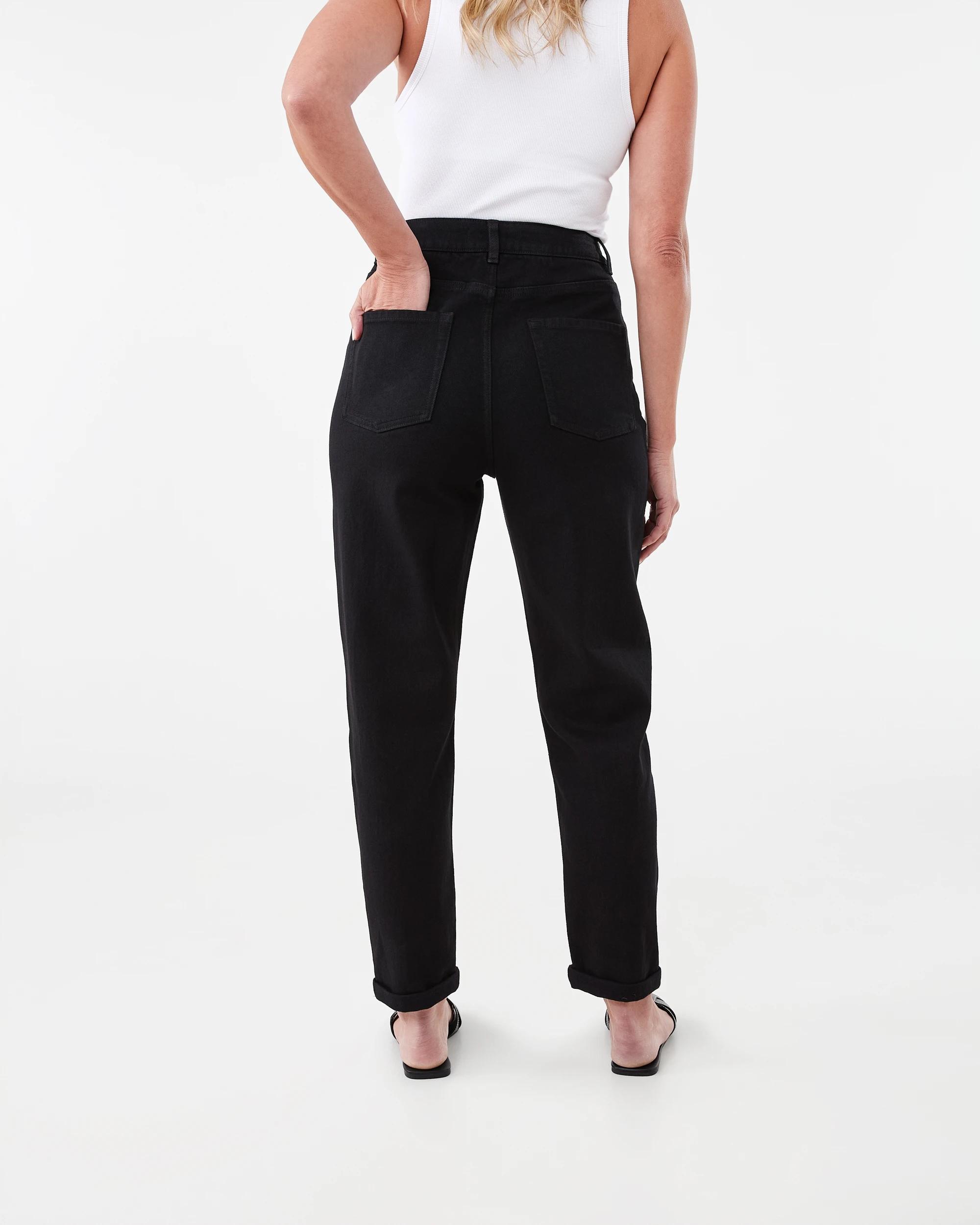 8 Mum Jeans Black Wash, 8 of 9