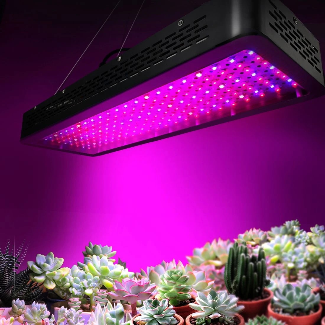 7 Green Fingers 2000W Grow Light LED Full Spectrum Indoor Plant All Stage Growth - Grey, 7 of 7