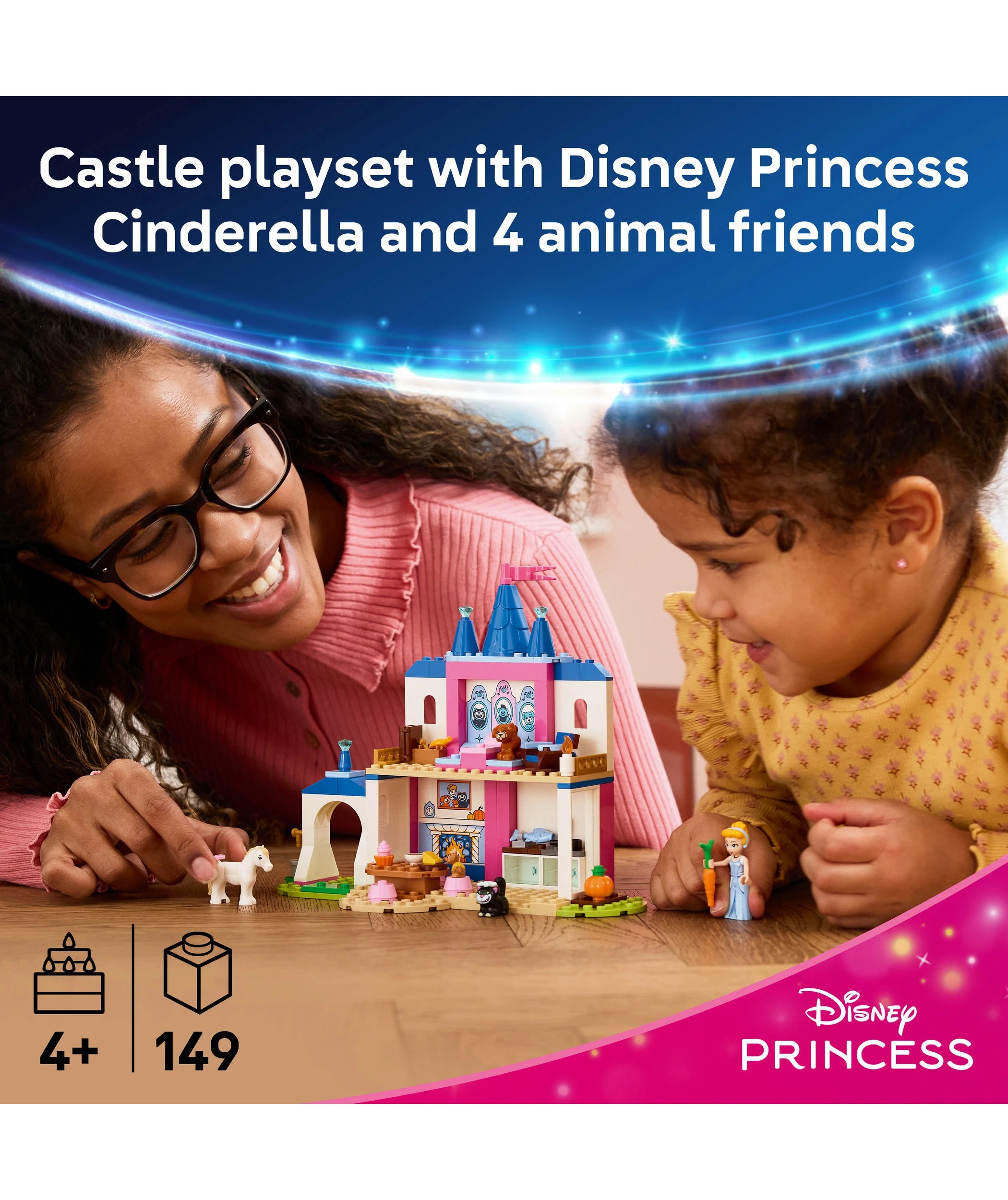 3 LEGO Disney Princess Cinderella Animal Friends Castle 43283, 3 of 9