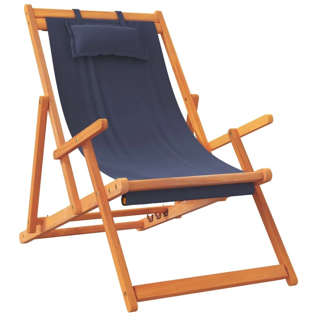 3 vidaXL folding chair Foldable - Blue, 3 of 9