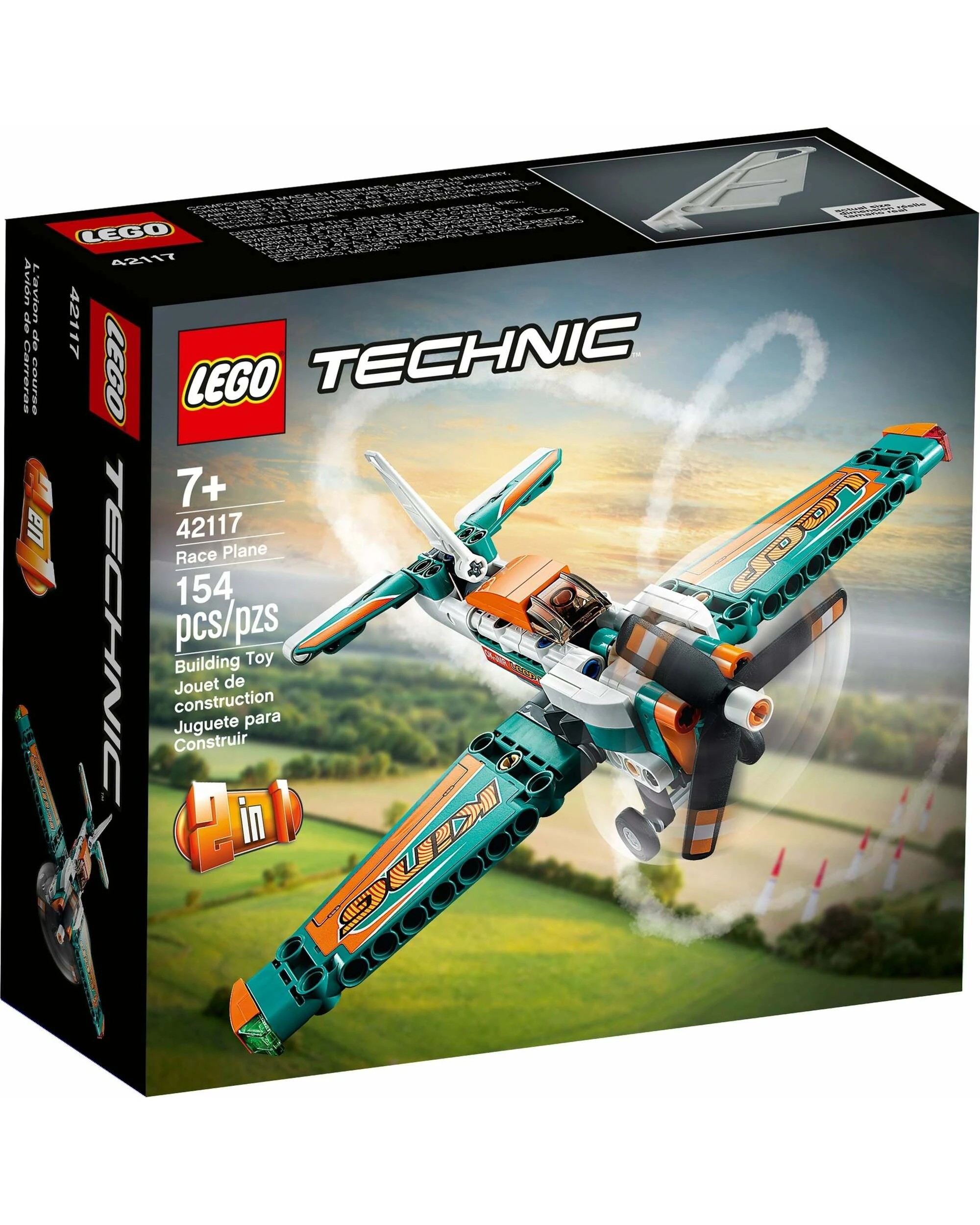1 LEGO Technic Series 42117 Race Plane, 1 of 5