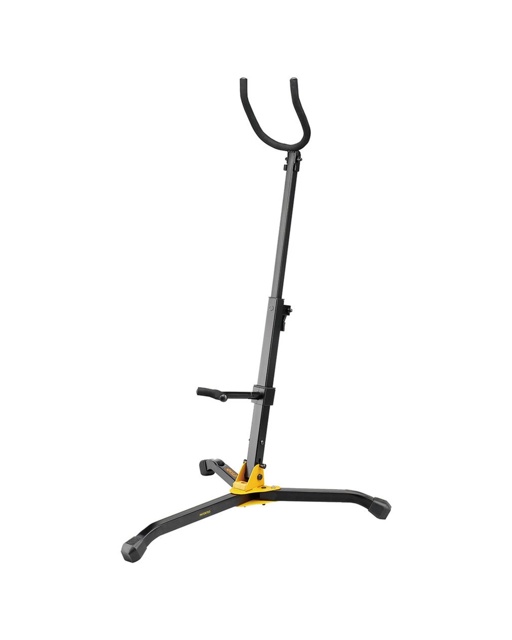 1 Hercules Baritone Saxophone Adjustable Stand Holder 87.5 cm Height - Black, 1 of 2