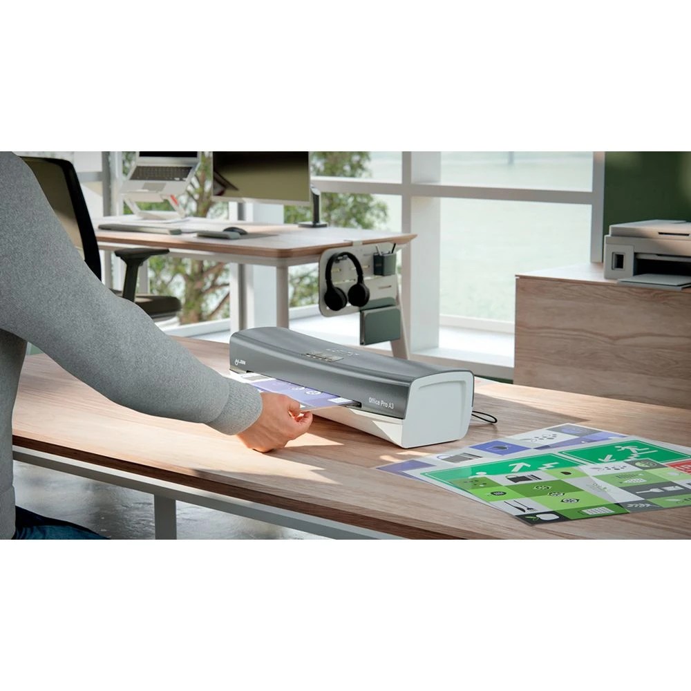 6 Leitz iLAM Office Pro A3 Laminating Machine Grey, 6 of 6