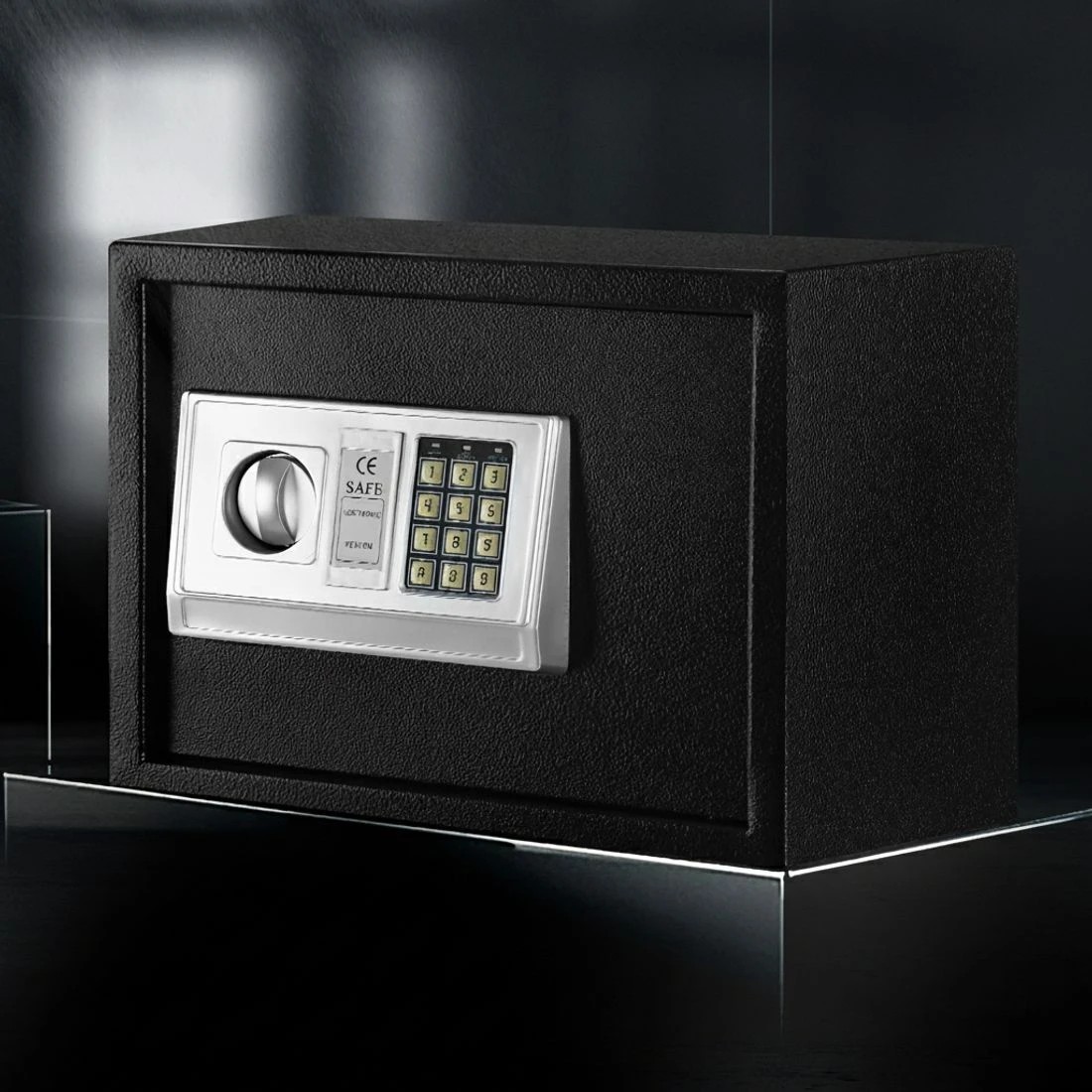 7 UL-TECH Security Safe Box 16L - Black, 7 of 7