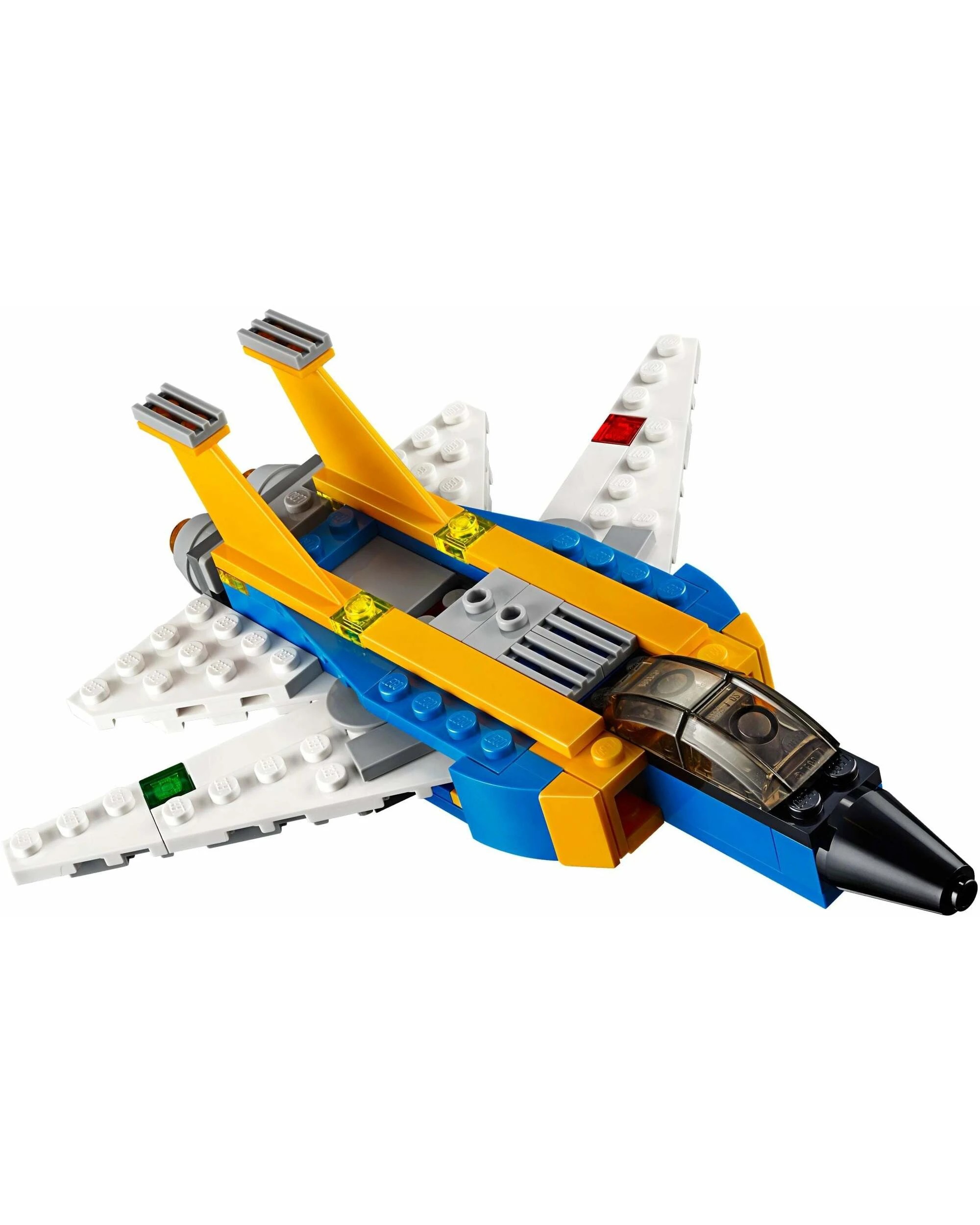2 LEGO 31042 Super Soarer 3-in-1 Jet, Airplane, Futuristic Plane Building Set, 2 of 5