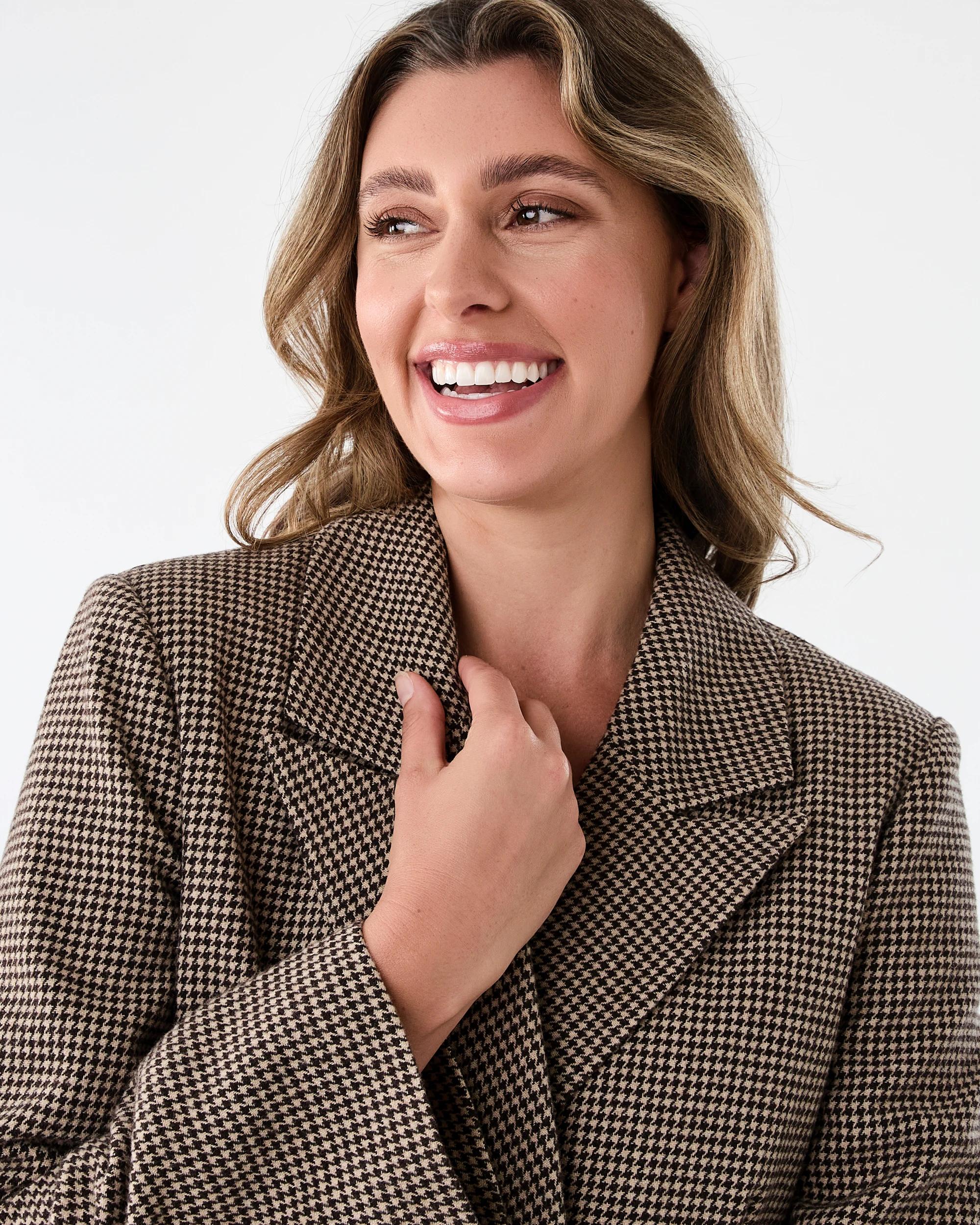 5 Brushed Houndstooth Jacket Bwhst, 5 of 9