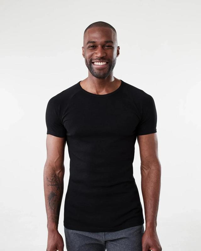 2 Pack Raglan Crew Neck T-S