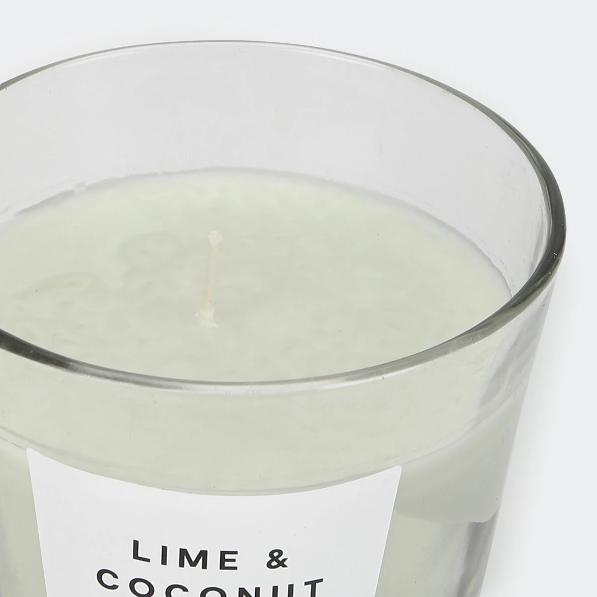 3 Lime and Coconut Fragrant Candle in Glass, 3 of 7