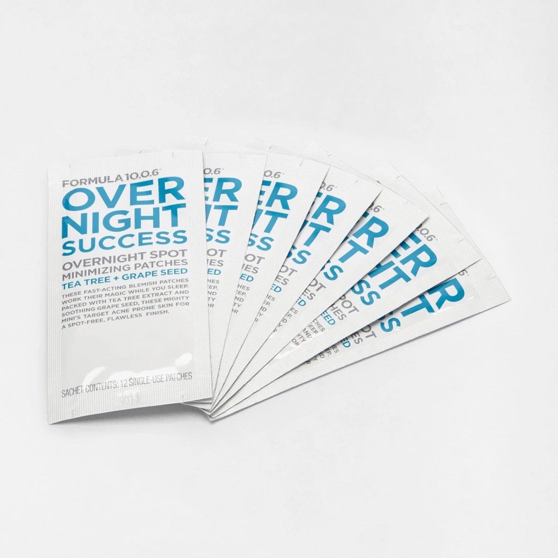 2 Formula 10.0.6 Over Night Success Overnight Spot Minimising Patches - Tea Tree & Grape Seed, 2 of 4