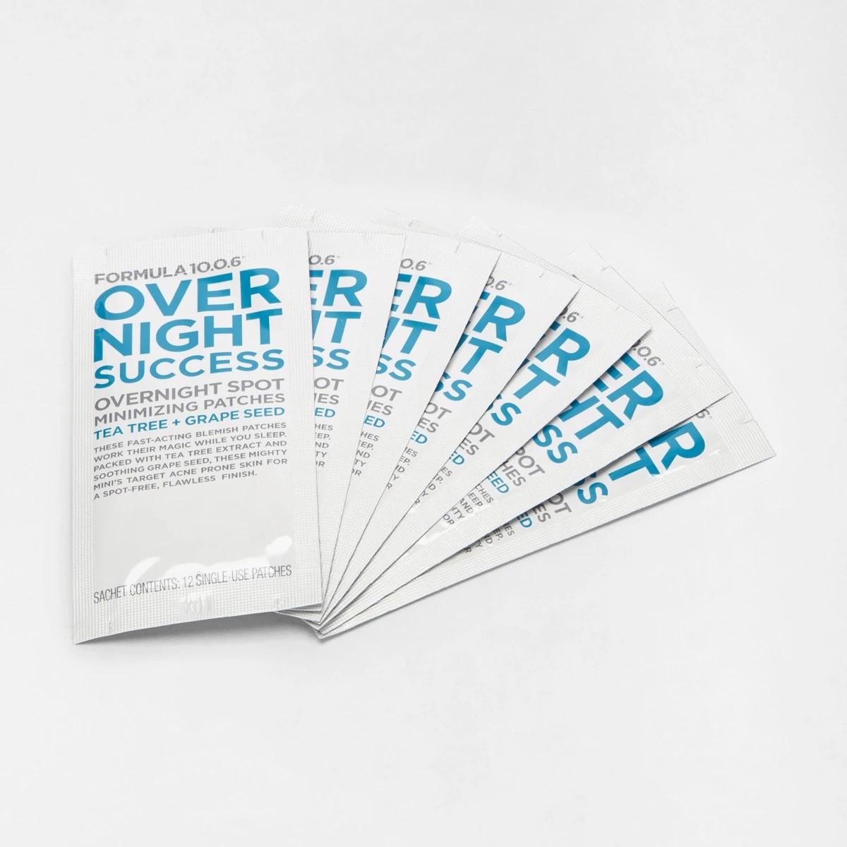 2 Formula 10.0.6 Over Night Success Overnight Spot Minimising Patches - Tea Tree & Grape Seed, 2 of 4